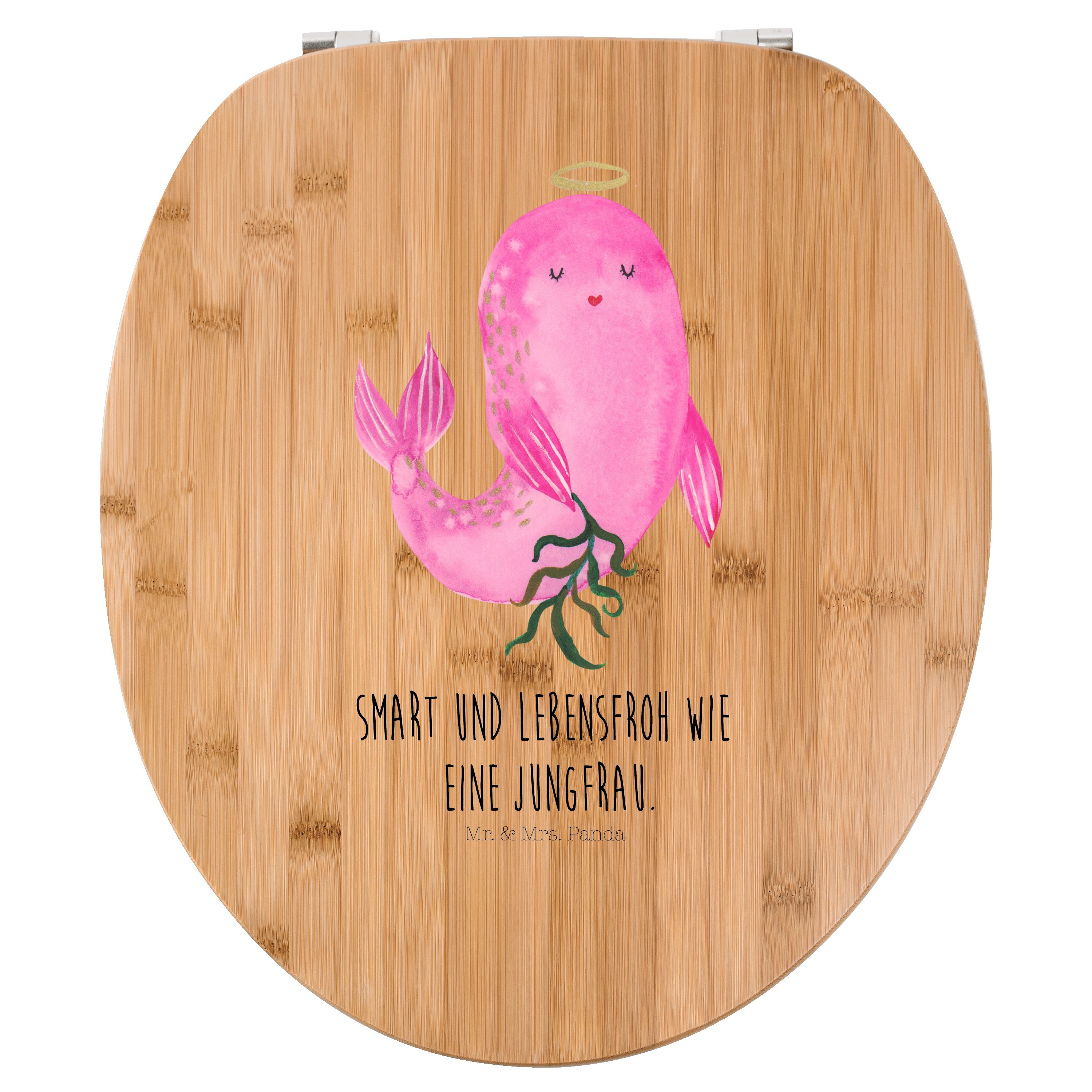 WC-Sitz Sternzeichen Jungfrau - Transparent - Geschenk, Jungfrau Sternzeichen