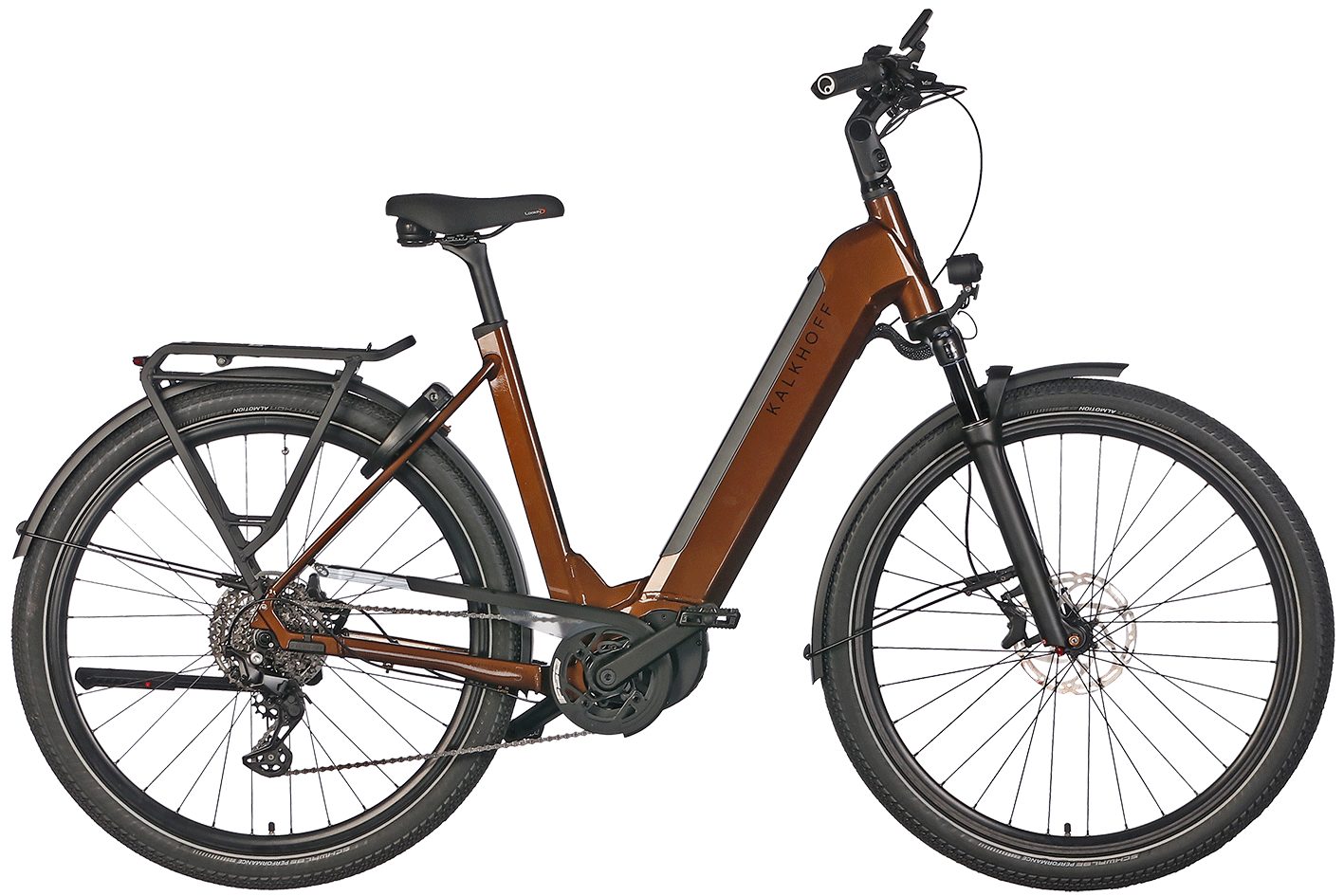 Kalkhoff E-Bike Kalkhoff Endeavour 5.B Advance+ 625 Wh Damen braun 2025, 10 Gang Shimano Deore M5130, Kettenschaltung, Bosch Performance Line CX smart System, 625 Wh