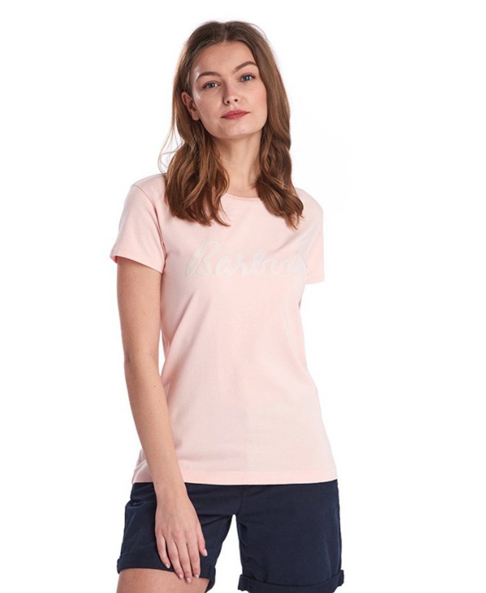 Barbour Outdoorhemd BARBOUR Rebecca Tshirt Pale Coral