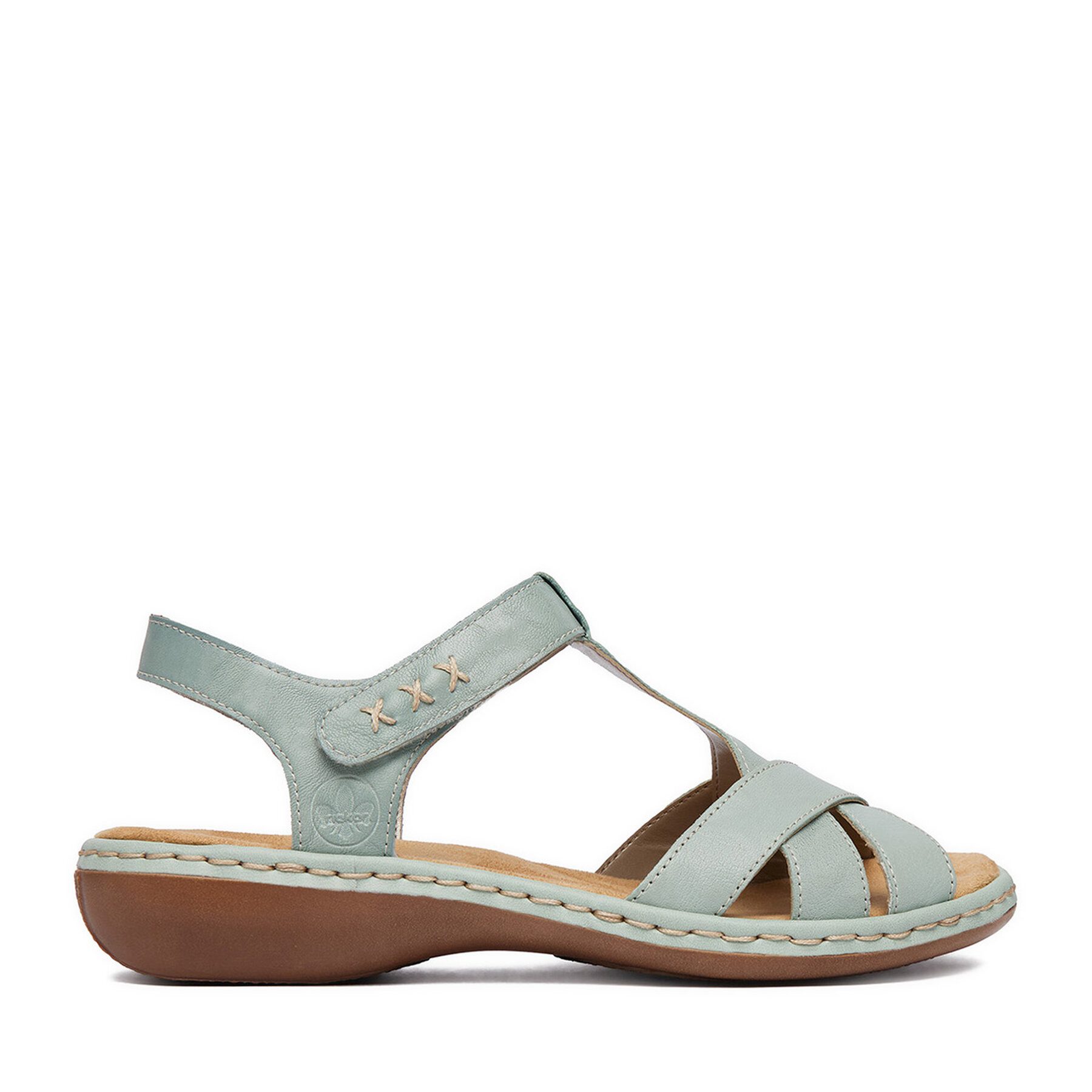Rieker Rieker Damen-Sandalen Grün Sandale
