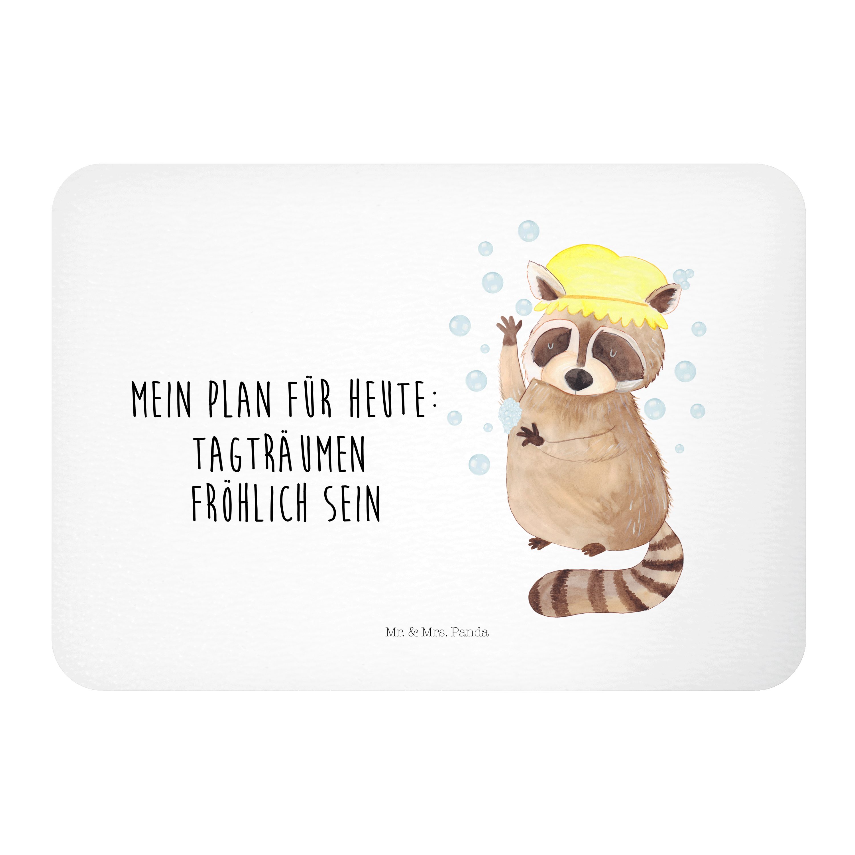 Mr. & Mrs. Panda »Waschbär Weiß Geschenk,