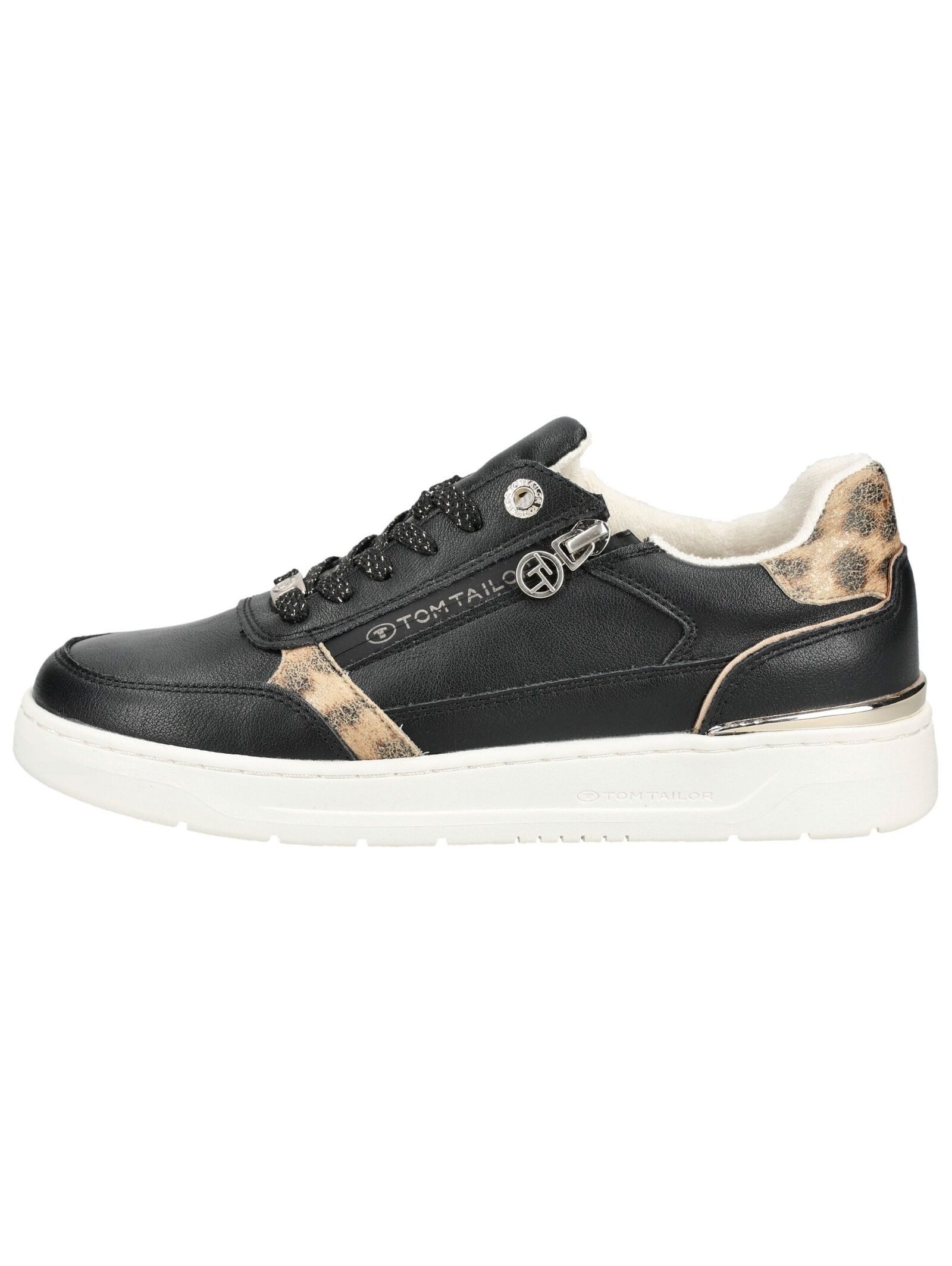 TOM TAILOR Sneaker Lederimitat/Textil . Sneaker (1-tlg)