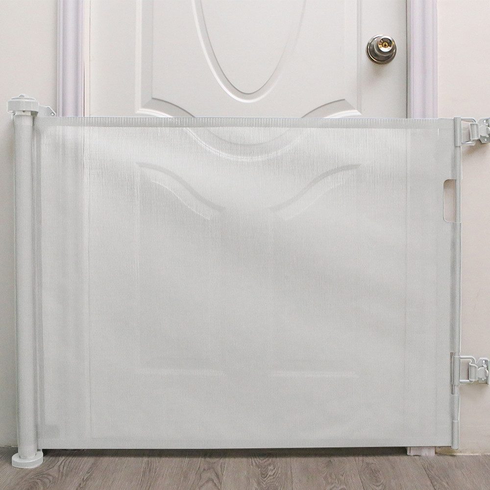 JEOBEST Treppenschutzgitter Türschutzgitter Ausziehbar 0-180CM Treppenschut günstig online kaufen