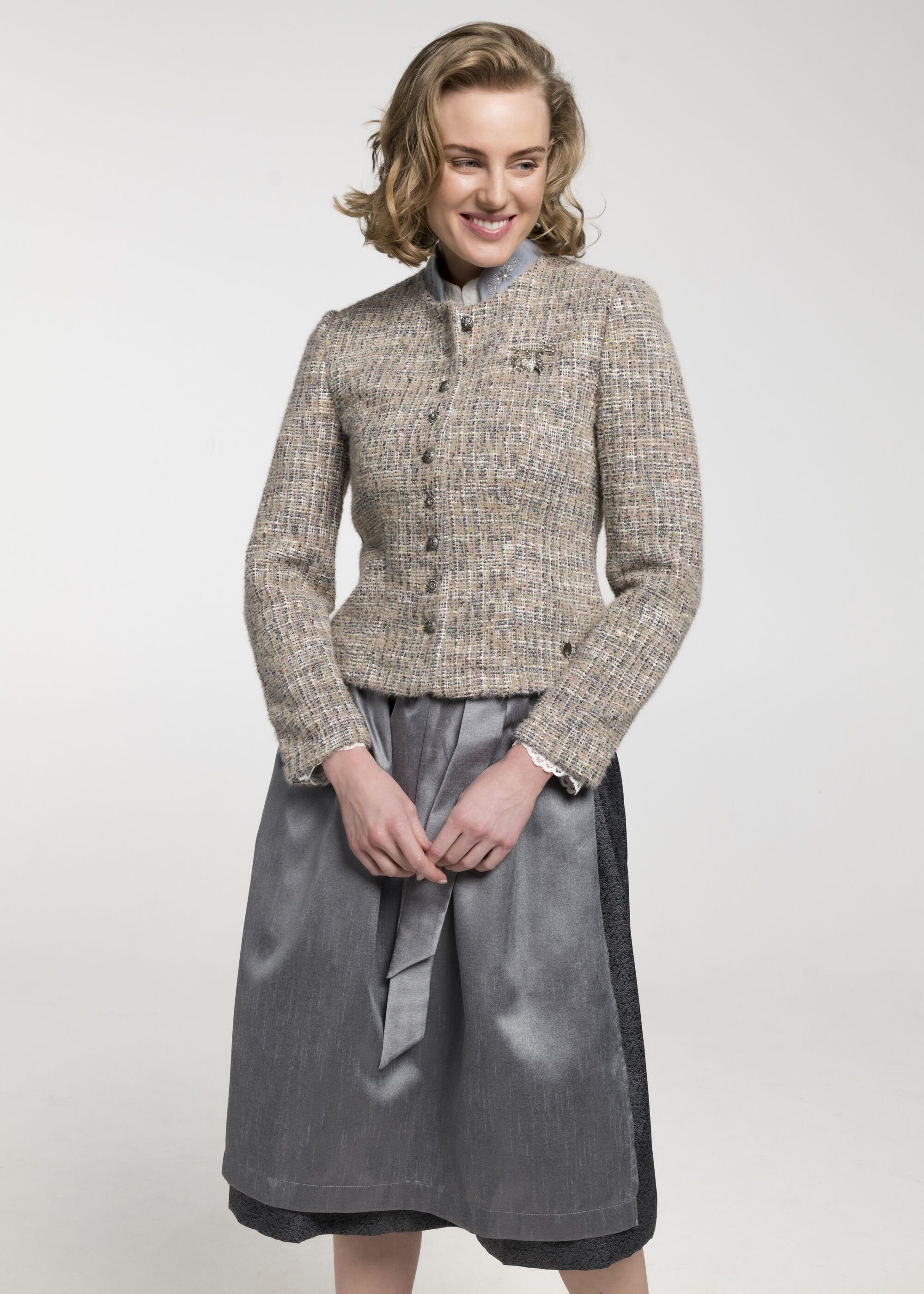 Spieth & Wensky Strickjacke Baiser mit Zierkette