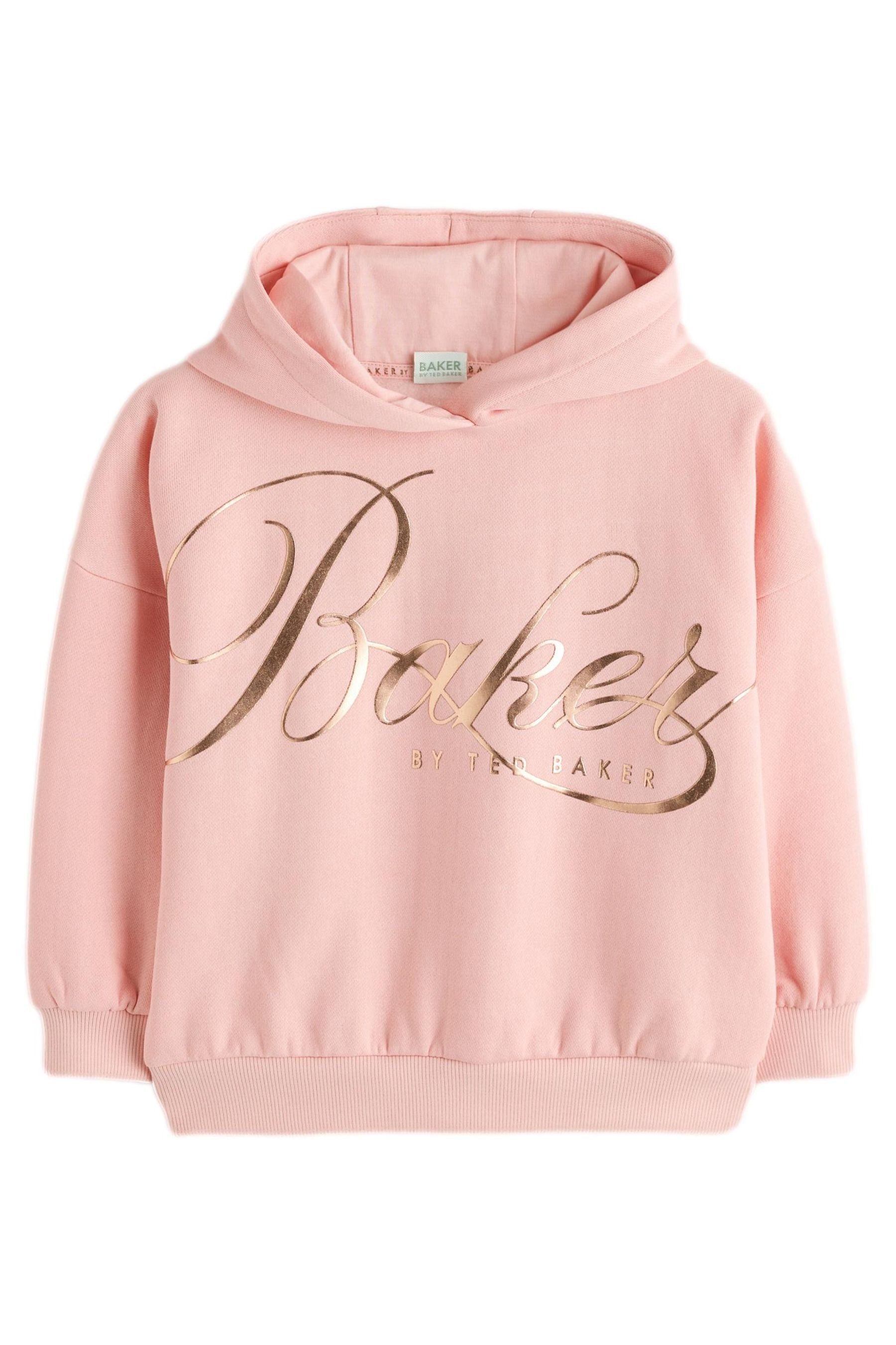 Kapuzenpullover Baker by Ted Baker Oversized Hoodie, Metallic-Logo