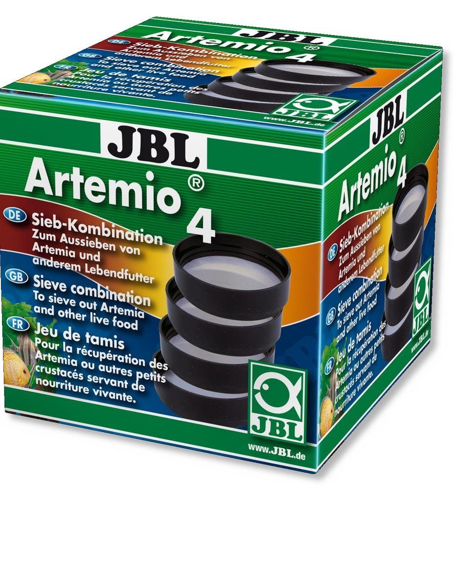 JBL GmbH & Co. KG Aquariendeko JBL Artemio 4 4-teiliges Sieb-Set, 4 Teiliges Sieb Set für Lebendfutter Artemia