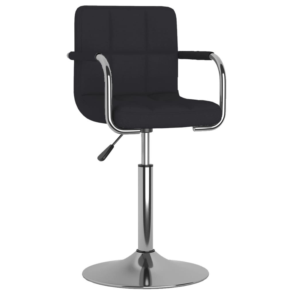 vidaXL Esszimmerstuhl Esszimmerstuhl Schwarz Stoff (1 günstig online kaufen