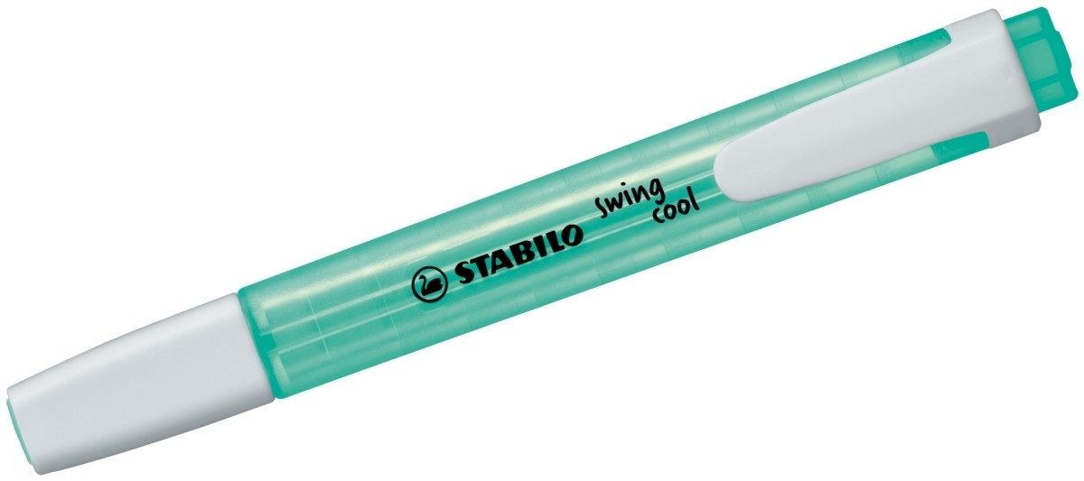 STABILO Marker Textmarker swing cool türkis Packung mit 10 Stück