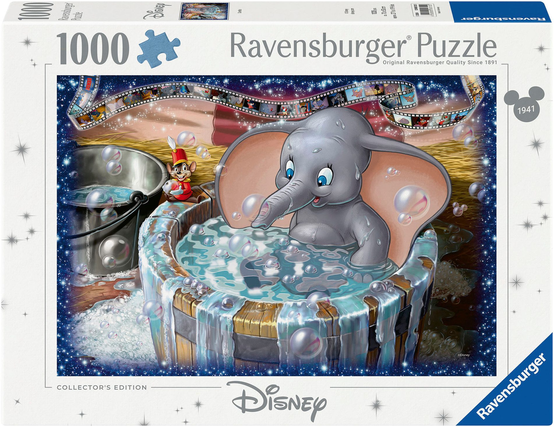 Ravensburger Puzzle Collector's Edition - Disney Classics, Dumbo, 1000 Puzzleteile, Made in Germany