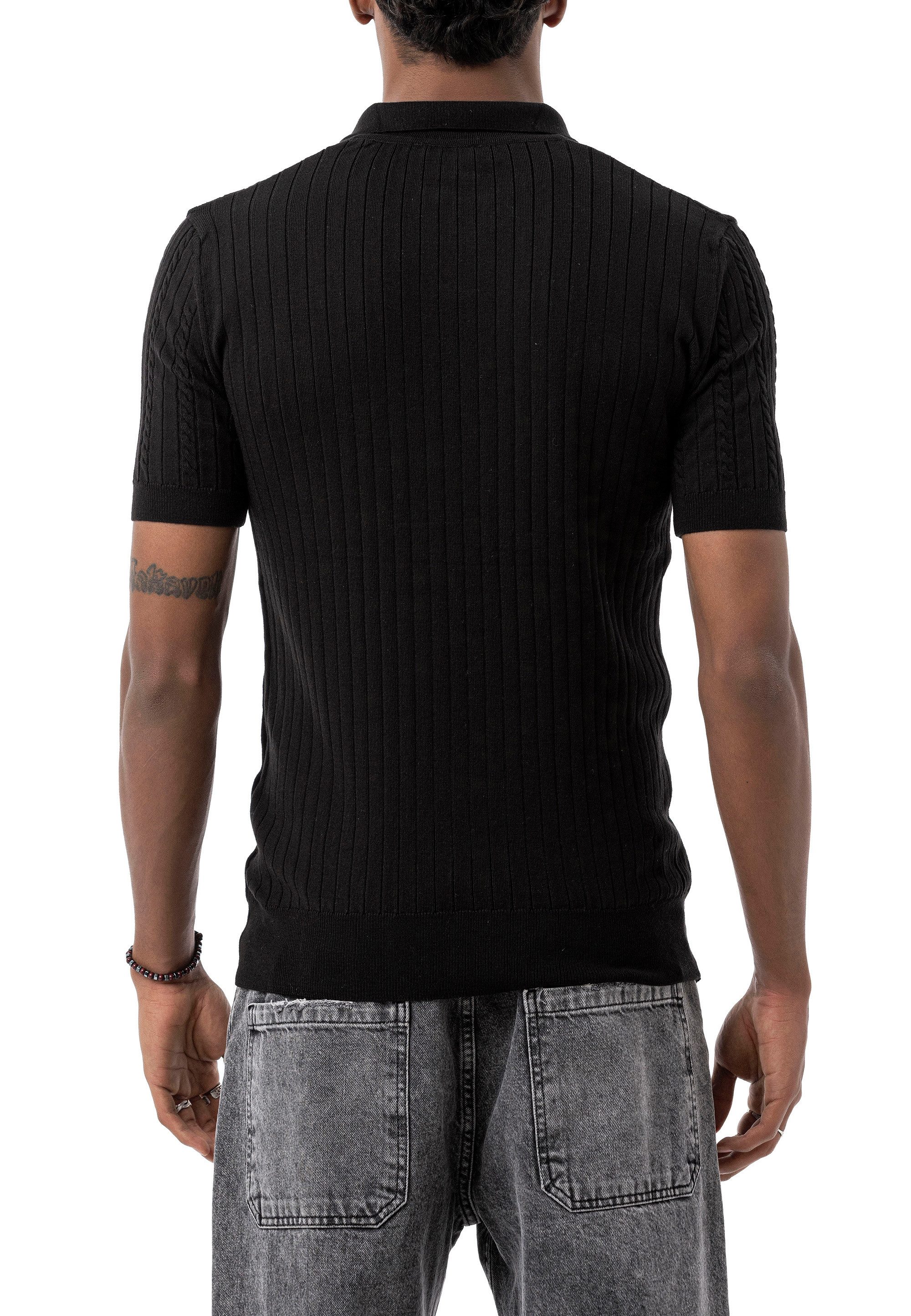 RedBridge Poloshirt by Tarz Cool - Strukturiert mit V-Ausschnitt