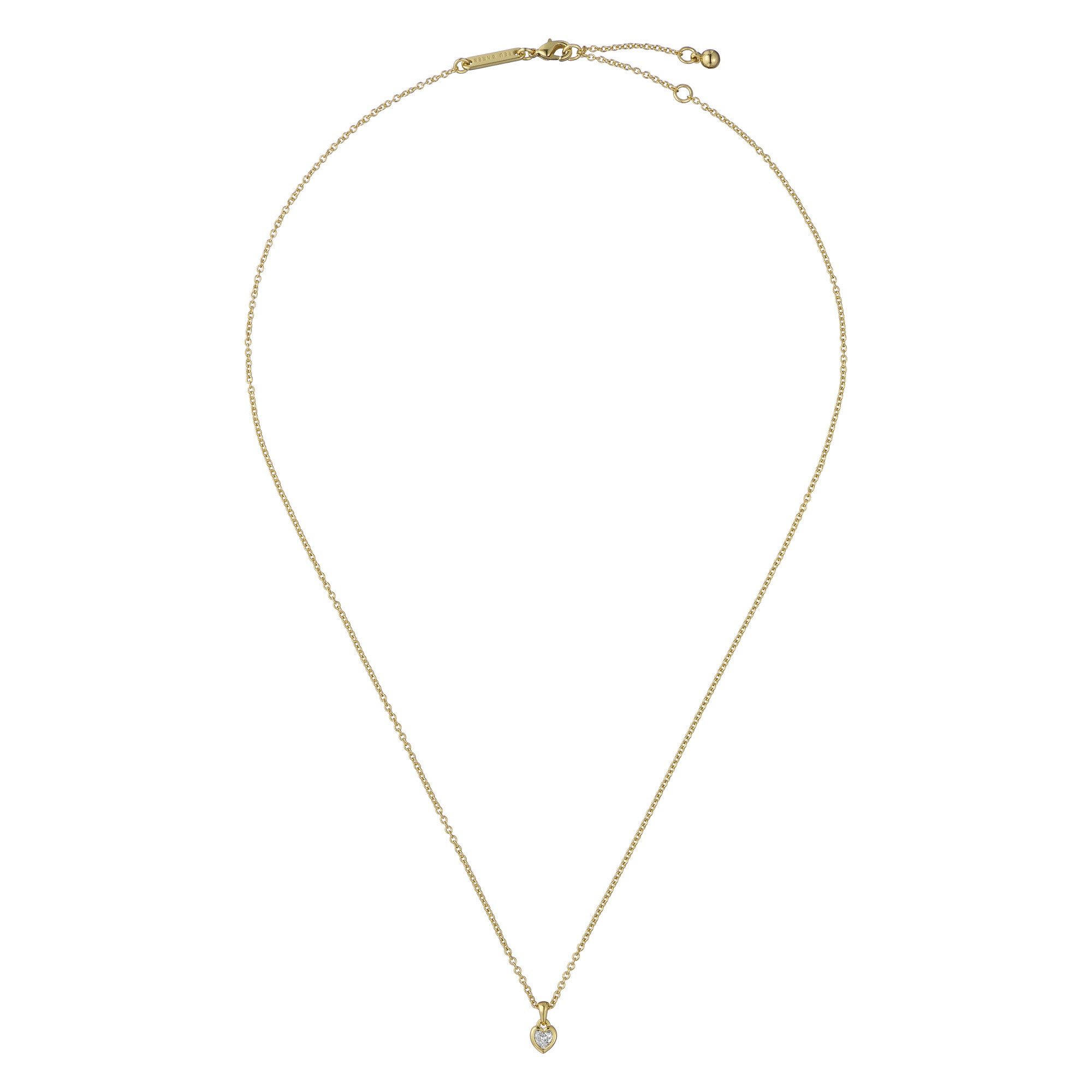 Ted Baker Kette mit Anhänger HARLOW Mini-Kristall-Herz-Kette