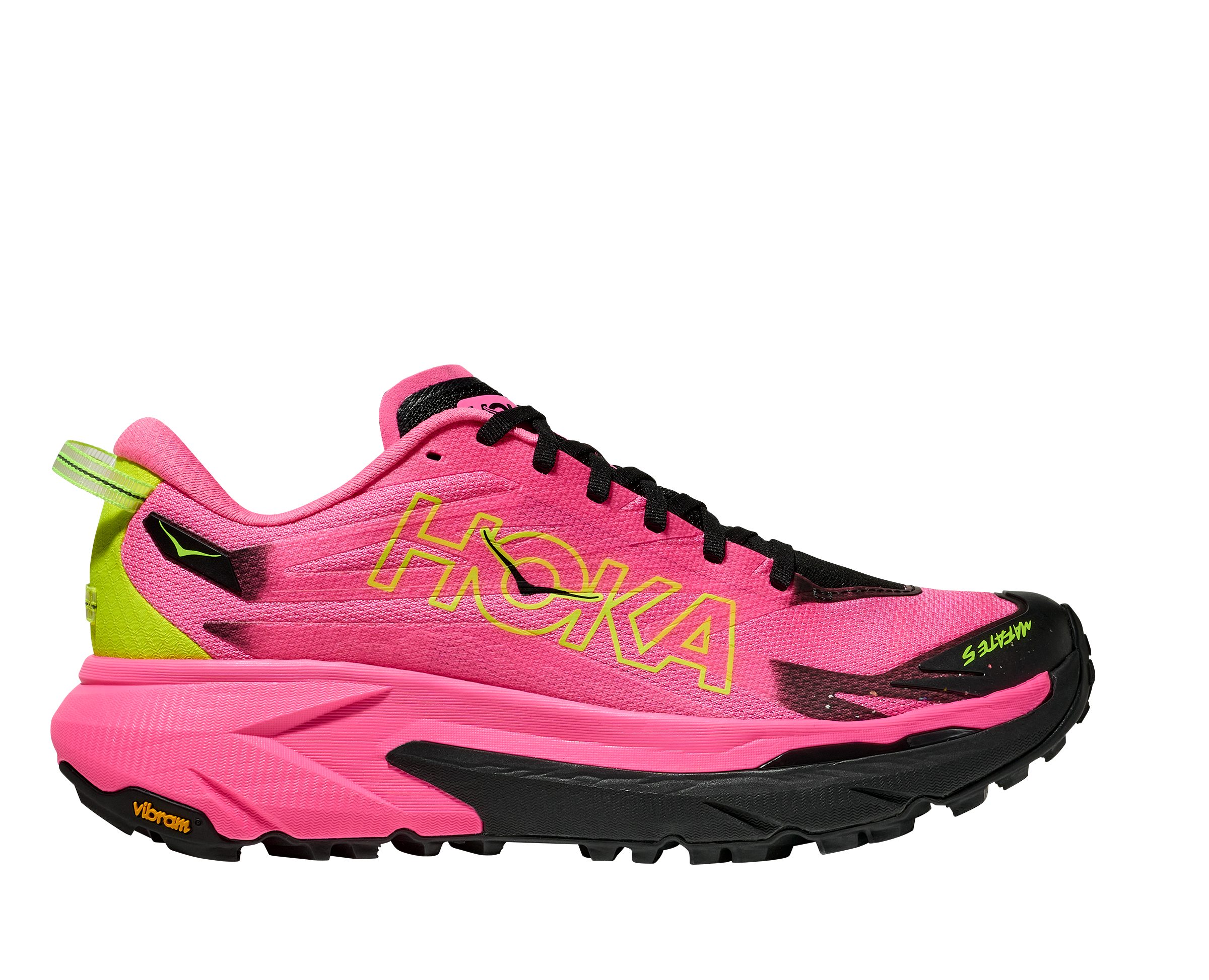 Hoka One One W Mafate 5 - Damen Trailrunningschuh - Neon Rose/Black Laufsch günstig online kaufen
