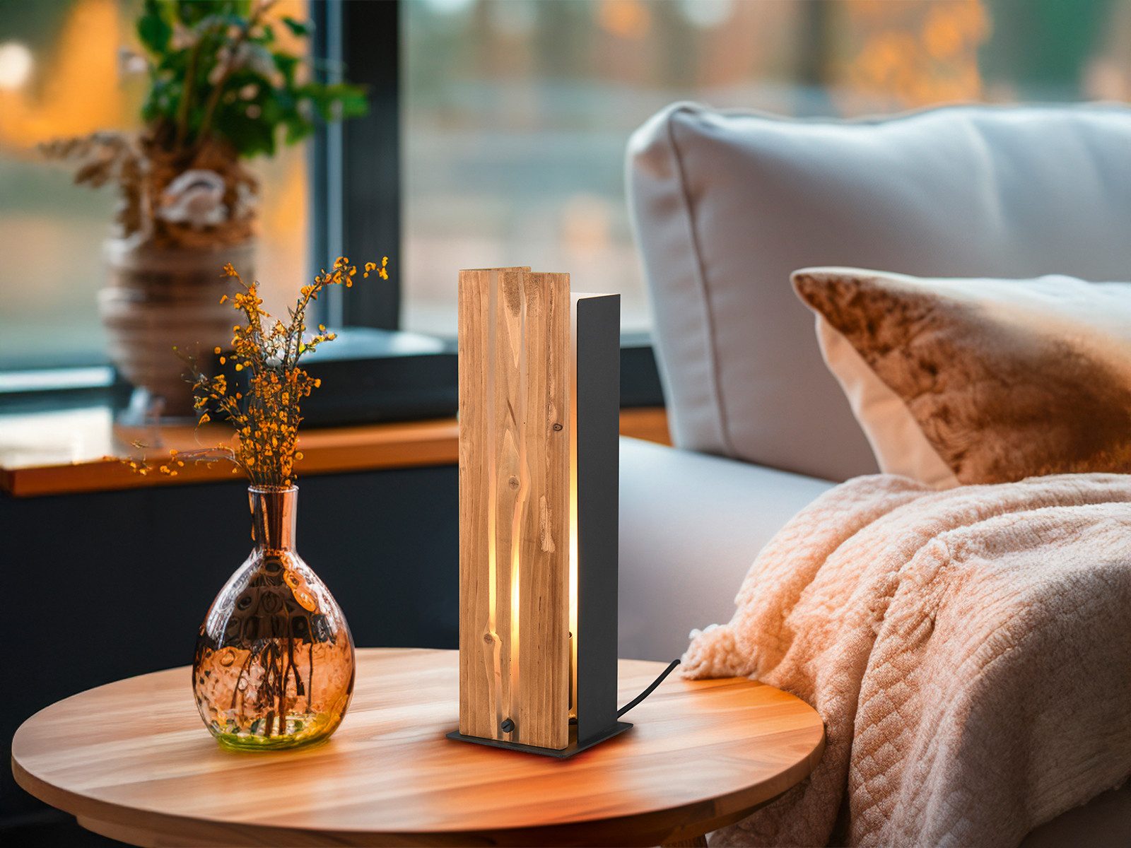 TRIO Leuchten LED Tischleuchte, Dimmfunktion, LED günstig online kaufen