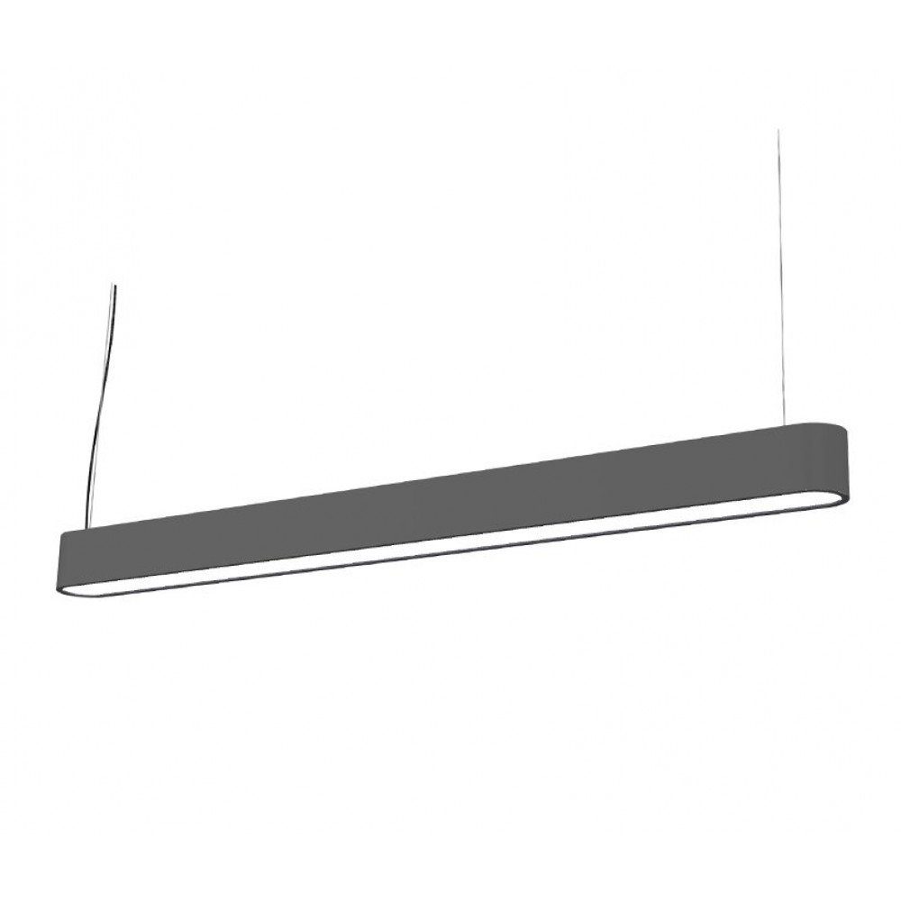 Licht-Trend Deckenleuchte LED Deckenleuchte Talu Grau, Warmweiß 90x6cm