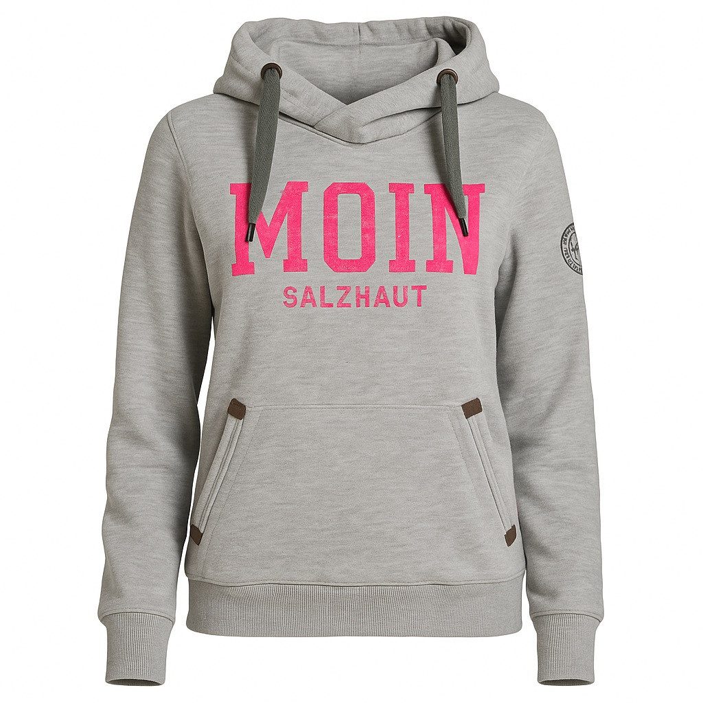 Hoodie Salzhaut Hoodie Sünn mit MOIN-Print