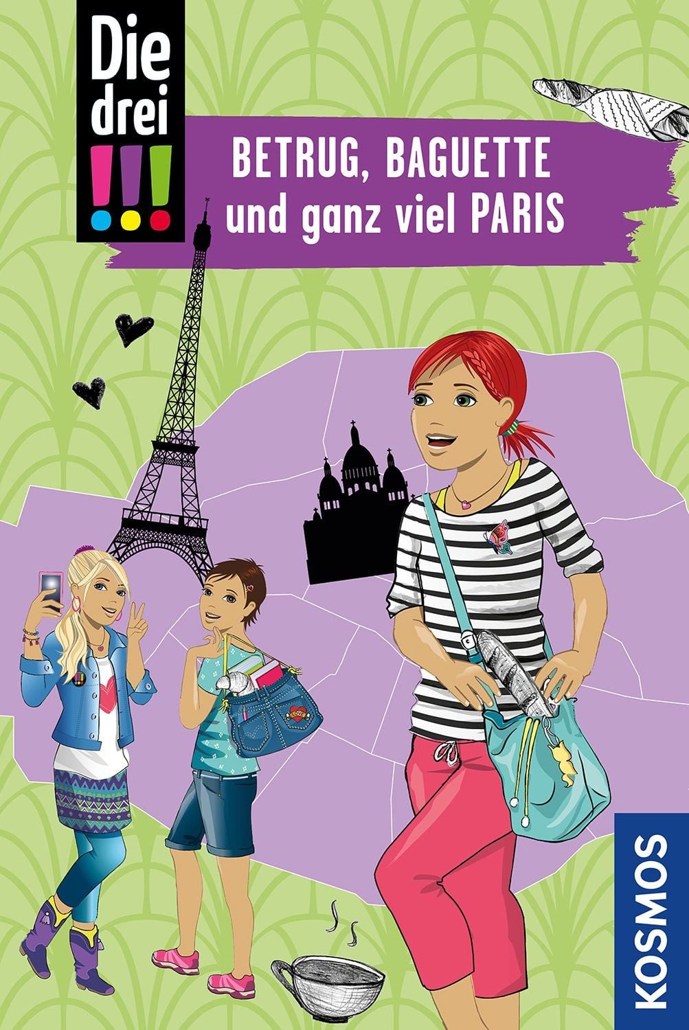 Die drei !!!, Betrug, Baguette und ganz viel Paris / Henriette Wich
