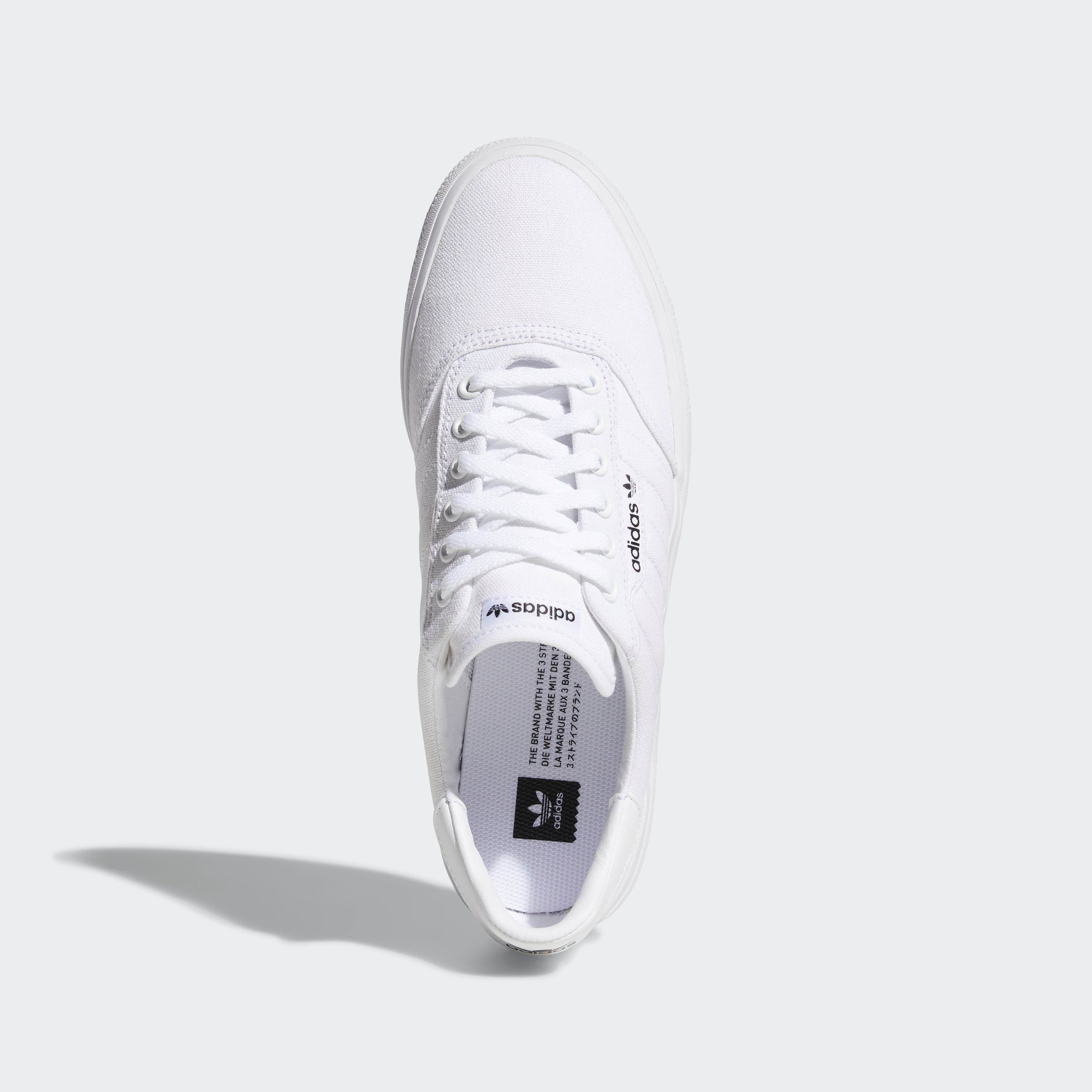 Sneaker White Originals Cloud 3MC / Cloud VULC / Metallic White adidas Gold