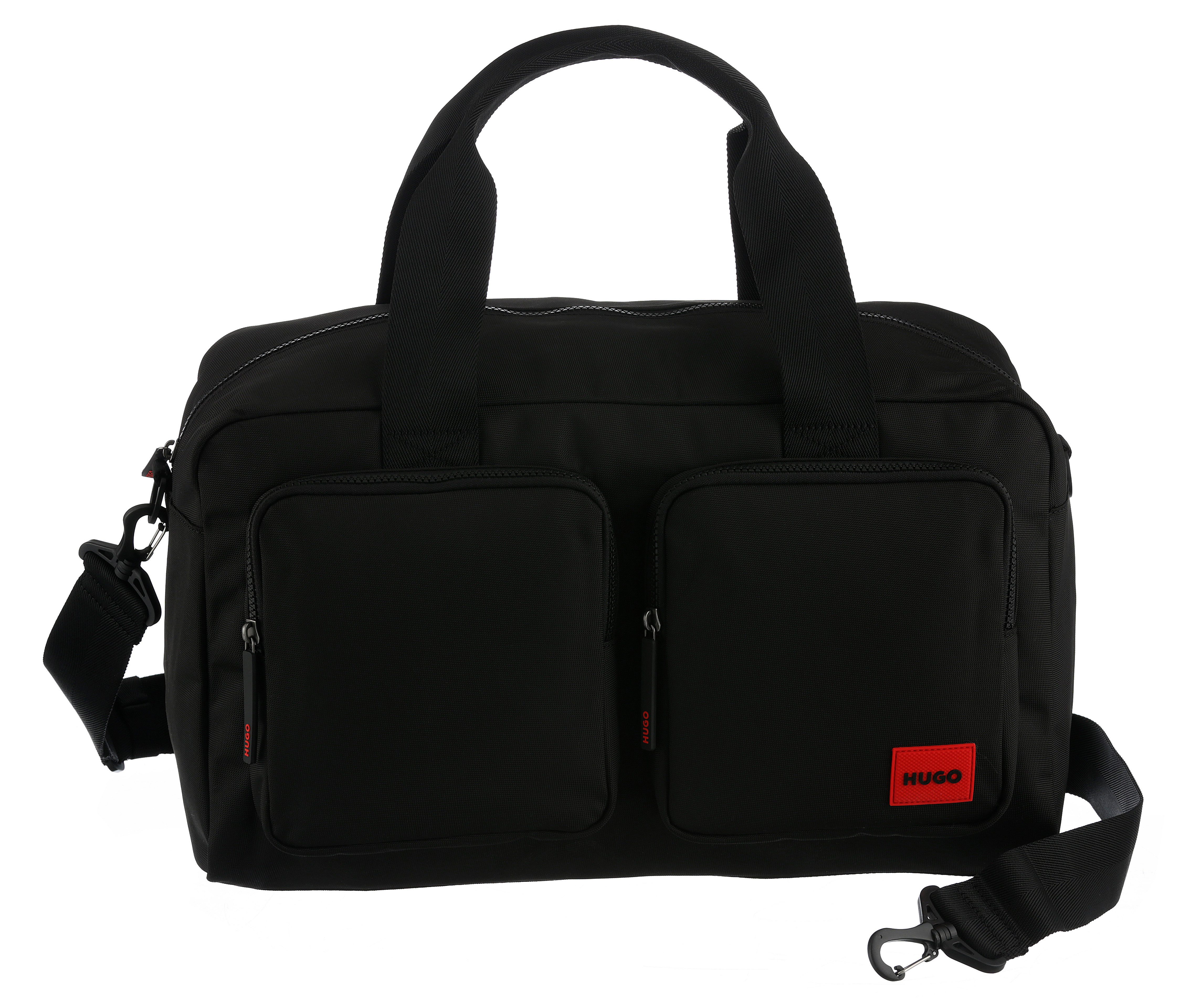 HUGO Weekender Ethon 3.0, Herren Reisetasche, Sporttasche, Travelling Bag mit zwei Vordertaschen