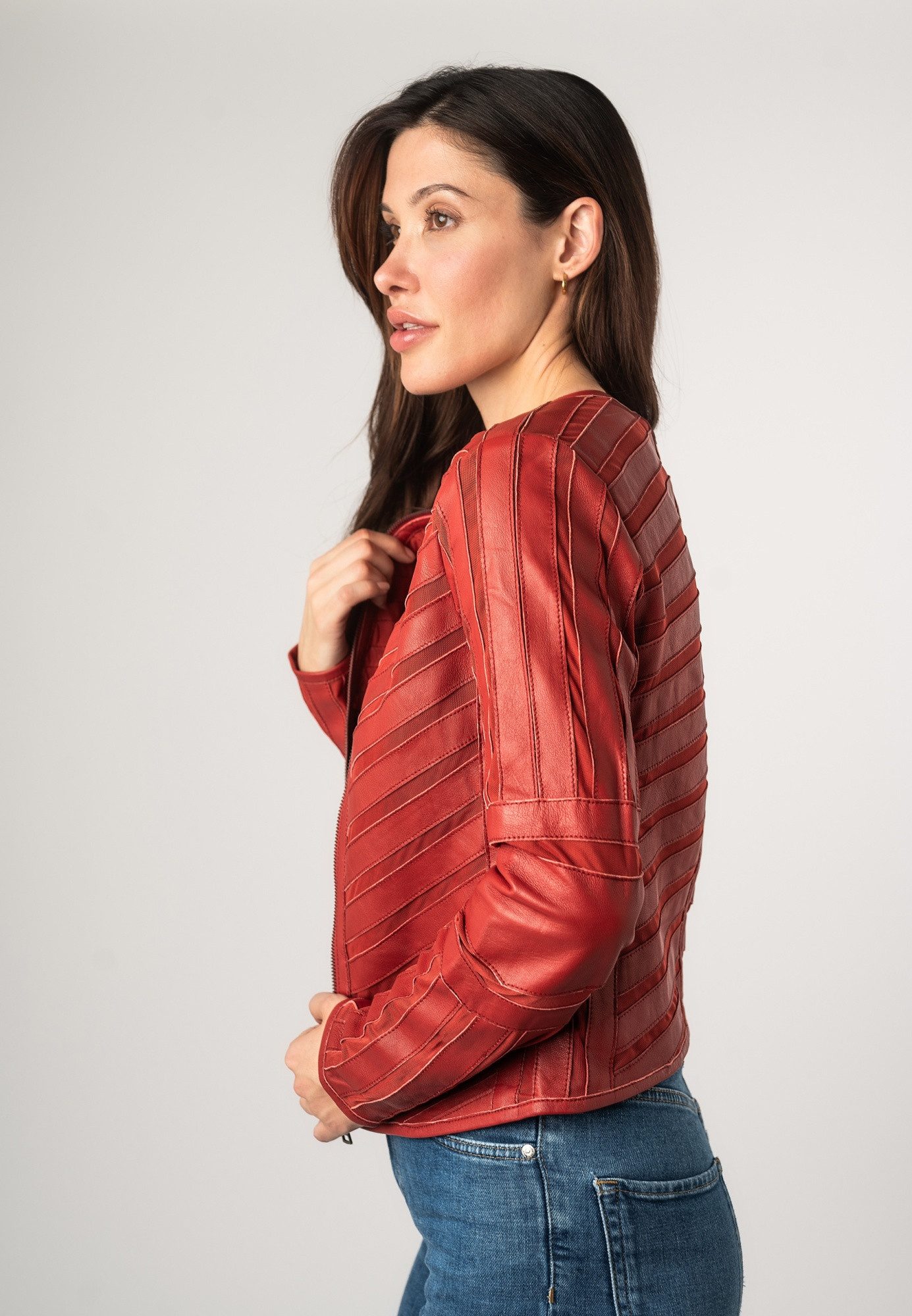 Mauritius Lederjacke MWSuri Mauritius - Damen Lederjacke Lammnappa Material günstig online kaufen