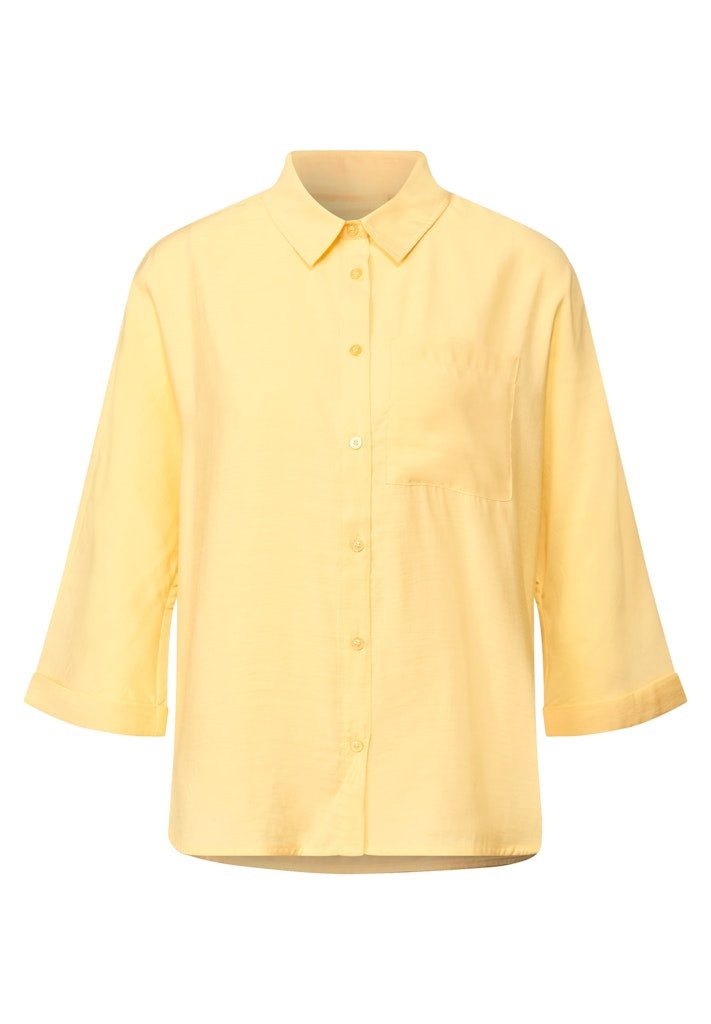 STREET ONE Blusenponcho STREET ONE / Da. Bluse / Shirtcollar blouse w dolma günstig online kaufen