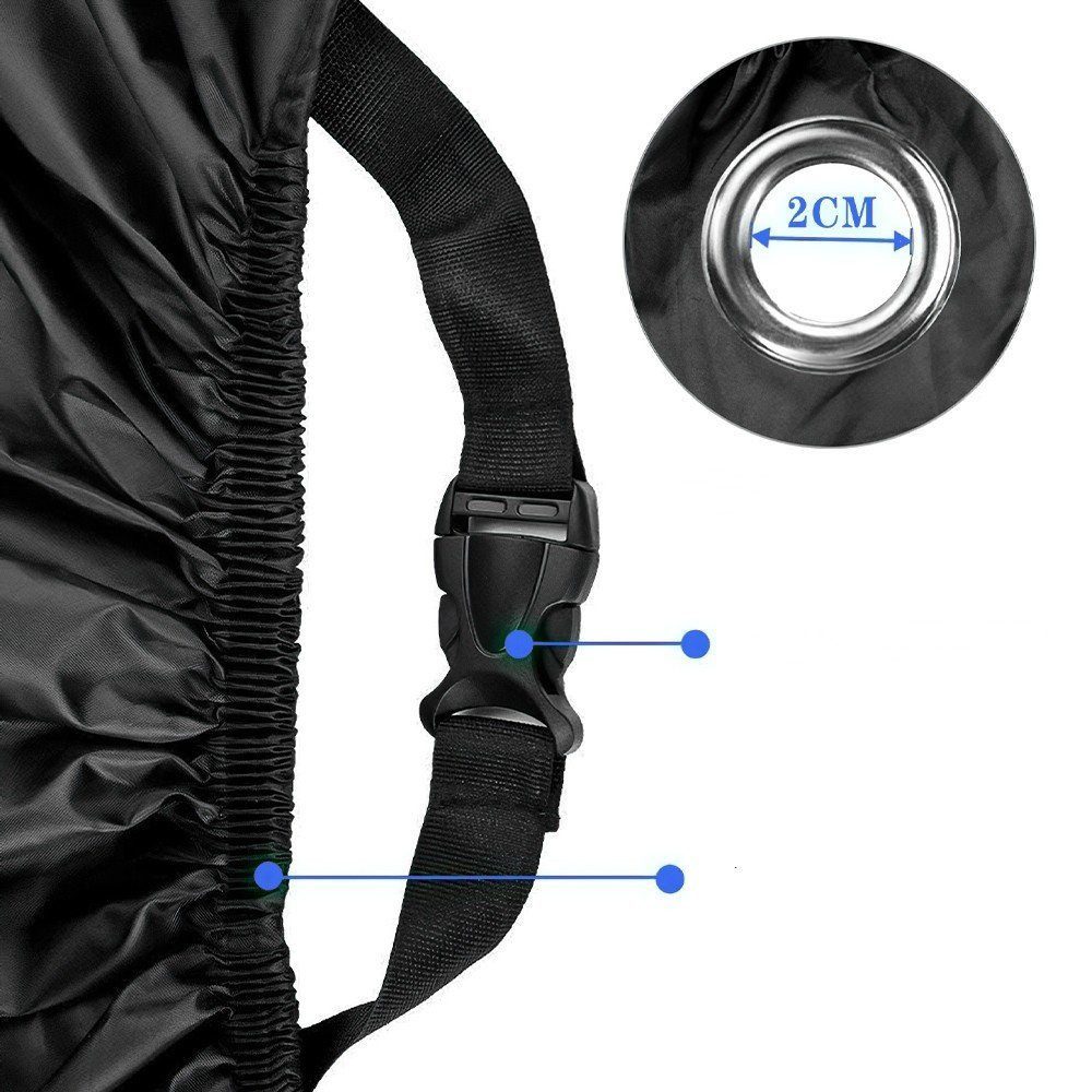 feinlux Bodenschutzplane Faltgarage Outdoor Motorradabdeckung, 190T Staubdichtes (Packung, Faltgarage Outdoor Motorradabdeckung), Geeignet für Outdoor-Aktivitäten und Reisen