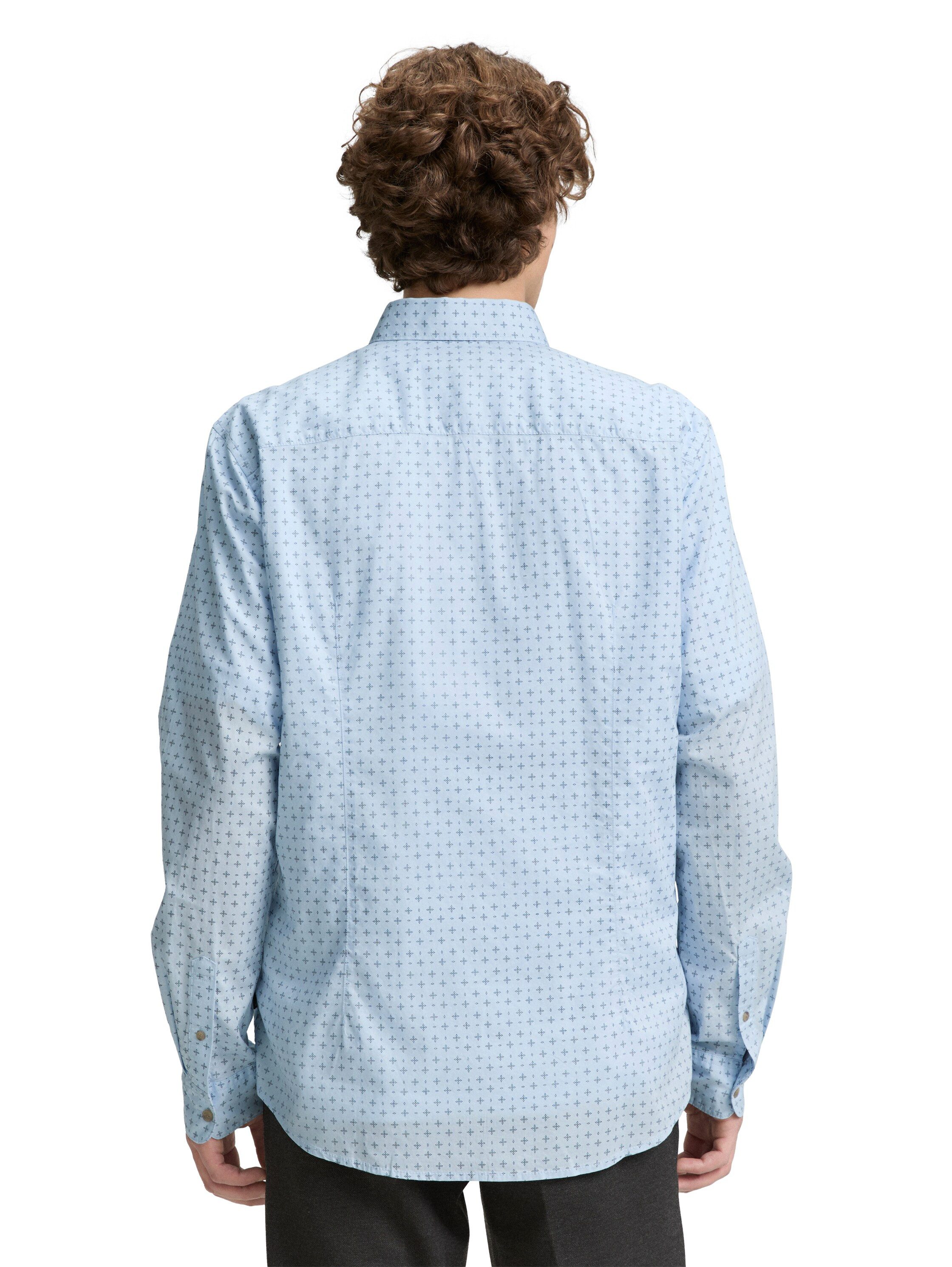 TOM TAILOR Denim Langarmhemd POPLIN mit Streifenmuster günstig online kaufen