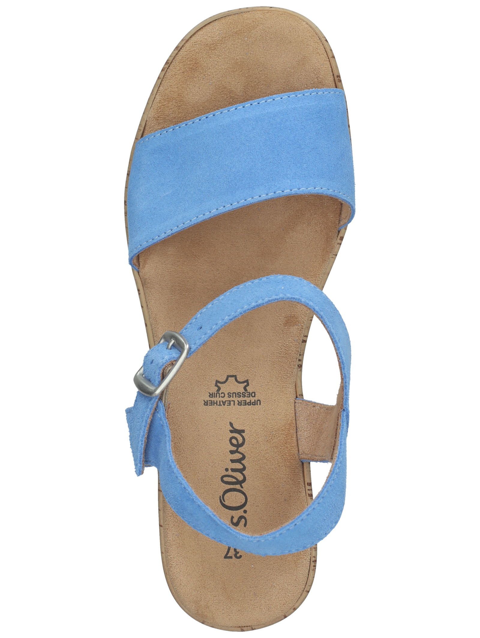 s.Oliver Sandalen Leder . Keilsandalette