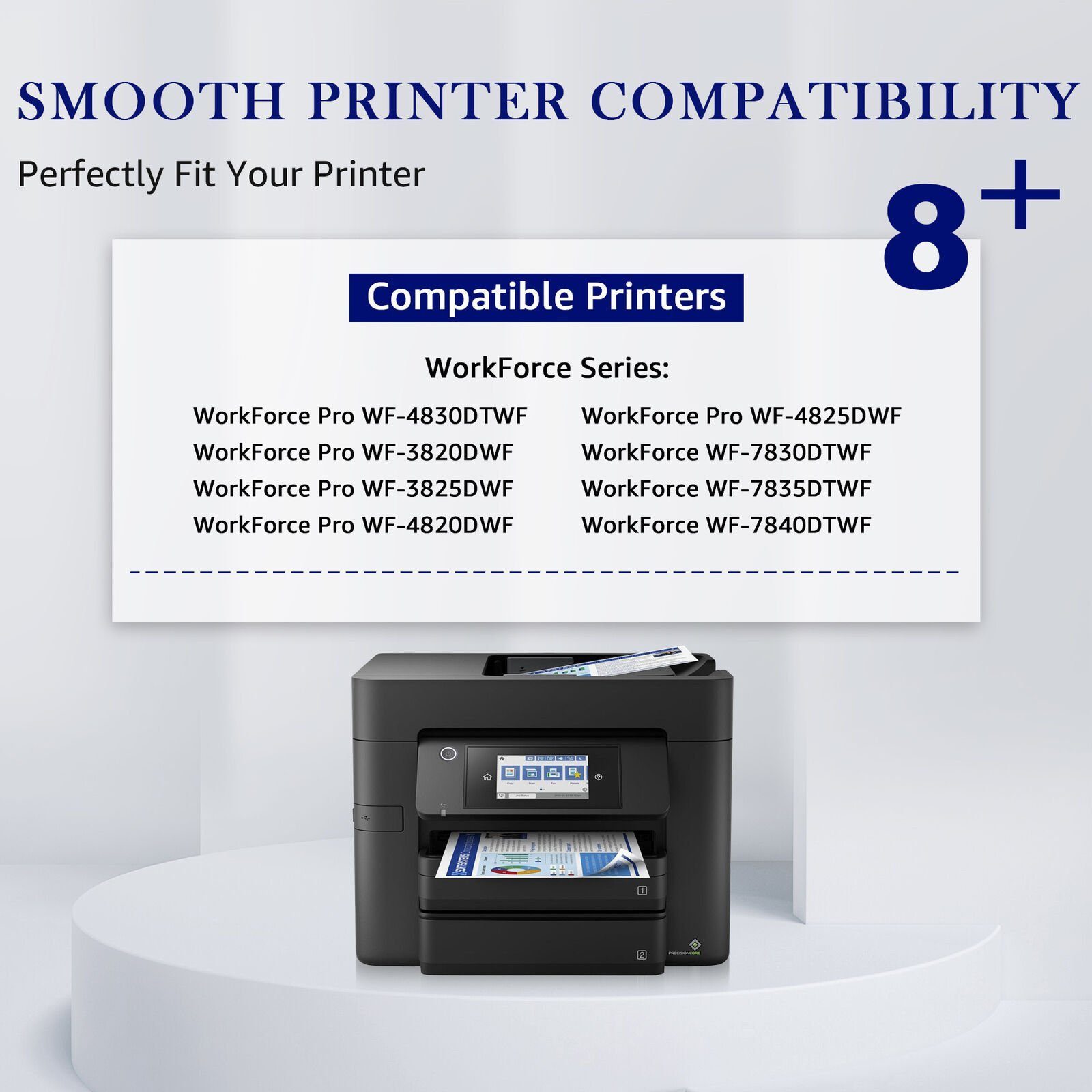 MOOHO 4er/5er/8er/10er XXL 405XL Druckerpatronen für EPSON 405 XL Multipack Tintenpatrone (WorkForce Pro WF-7310DTW WF-7830DTWF WF-7835DTWF WF-7840DTWF WF-3820DWF, WF-3825DWF WF-4820DWF WF-4825DWF WF-4830DTWF)