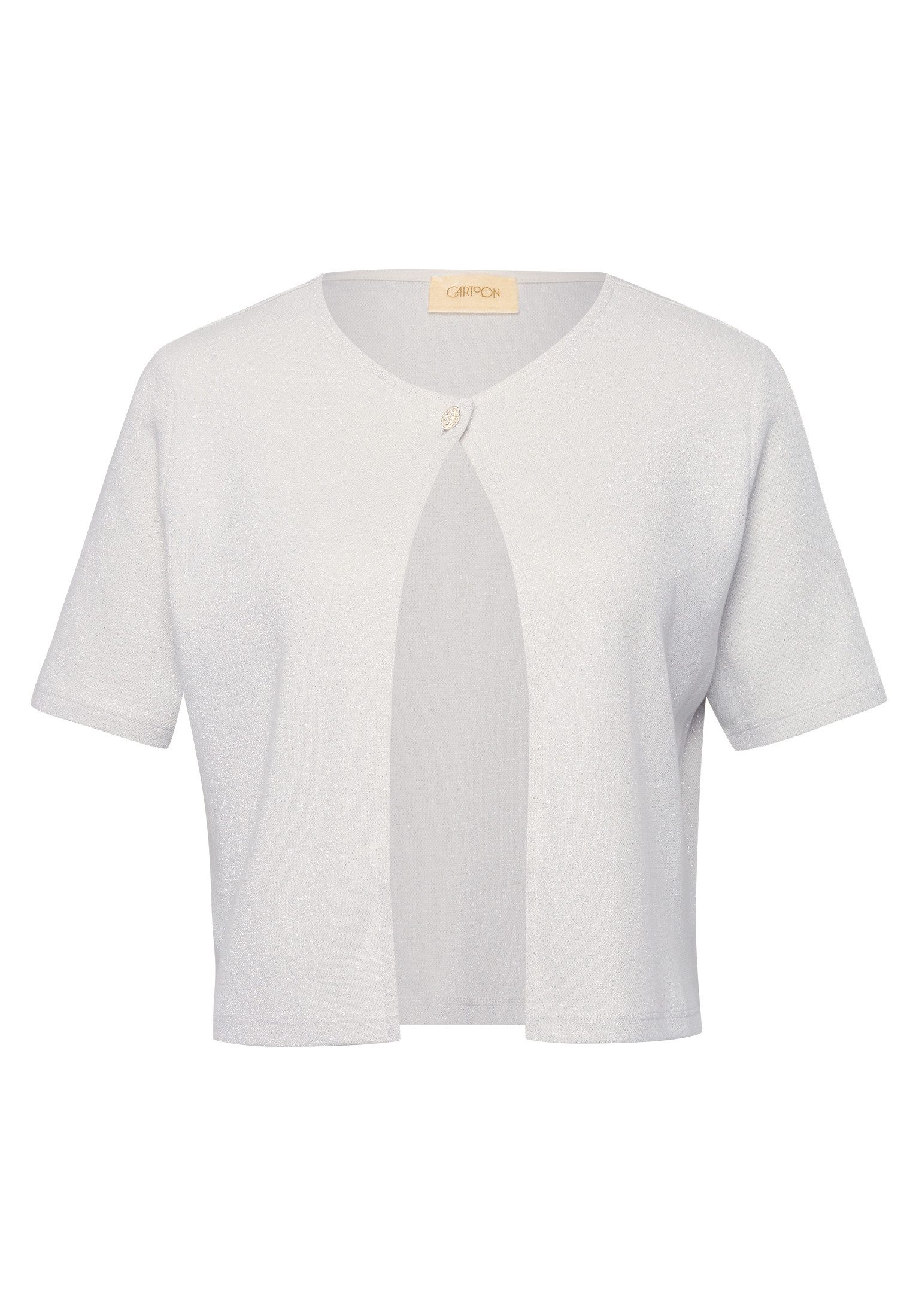 Cartoon Strickjacke Damen kurzarm (1-tlg) günstig online kaufen