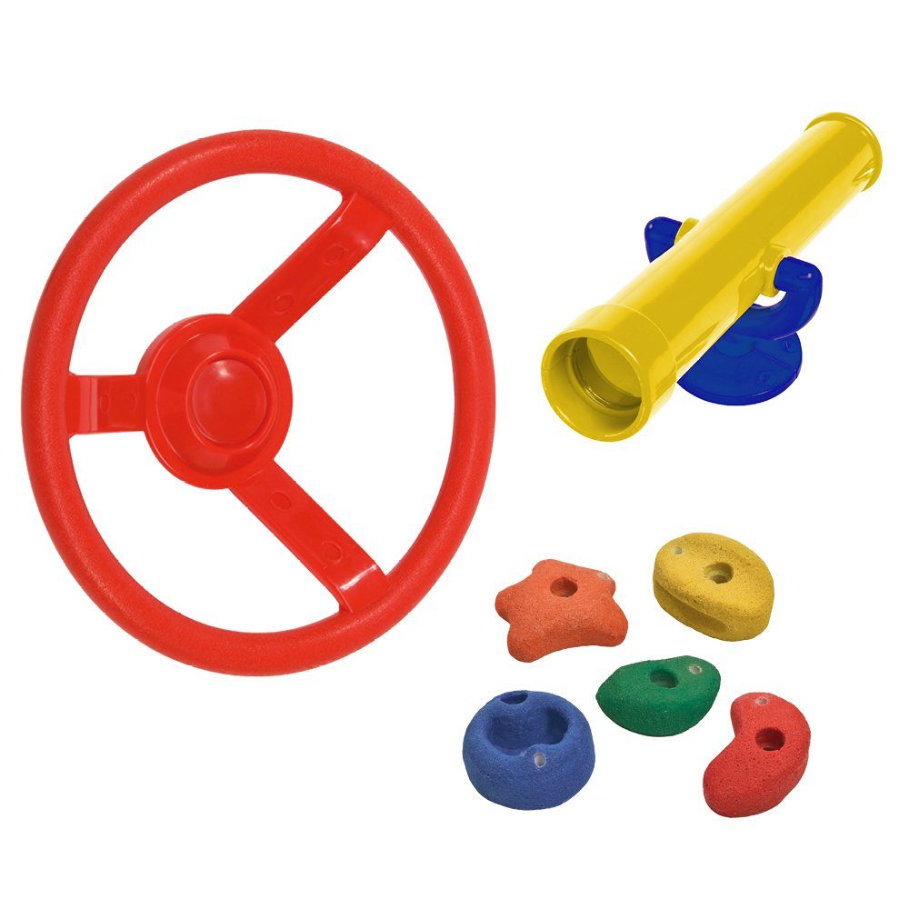Spielturm-Spielzeugset Basic für Spielturm, Klettergerüst und Schaukel