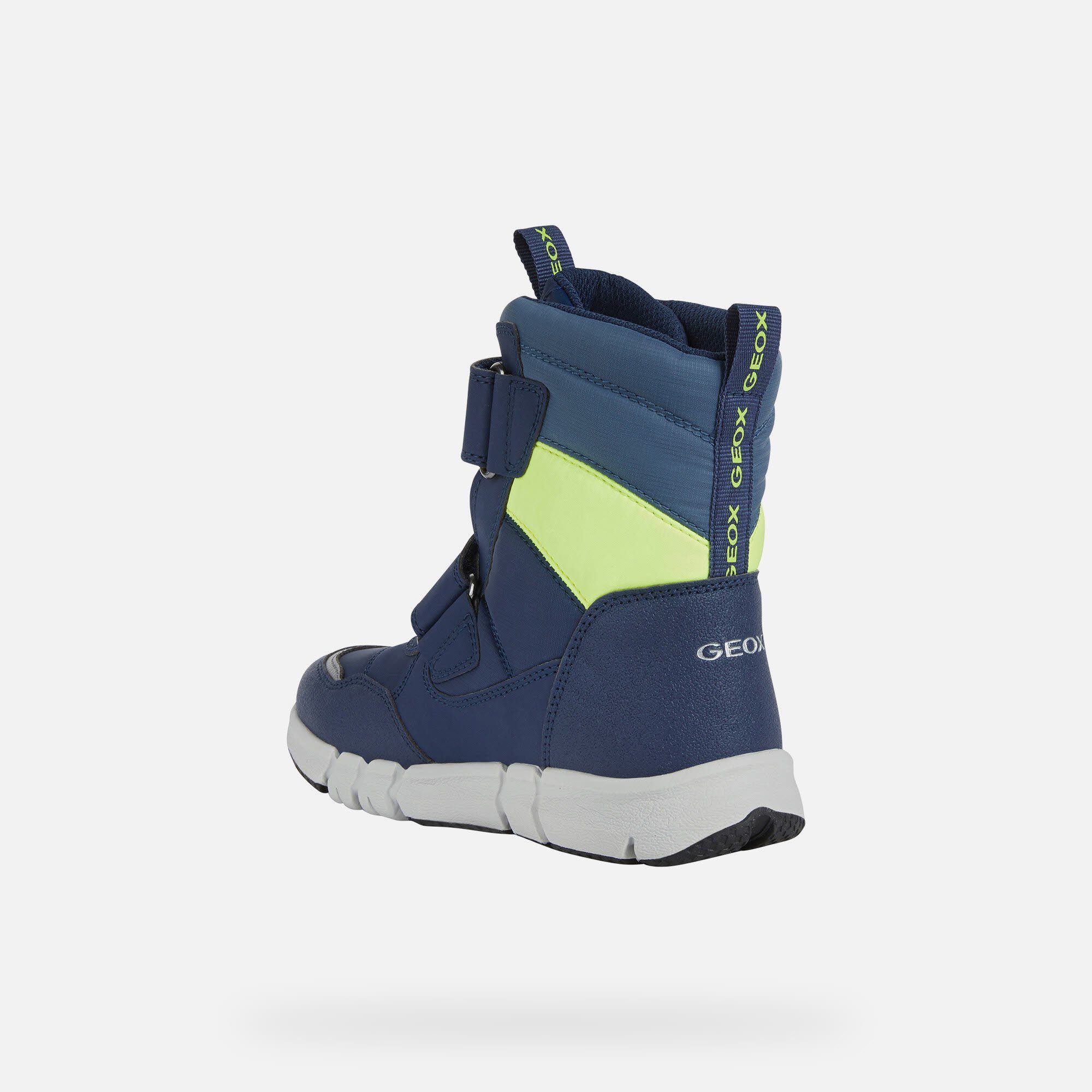 Geox J FLEXYPER B.B ABX C - NYL+DBK Winterstiefel