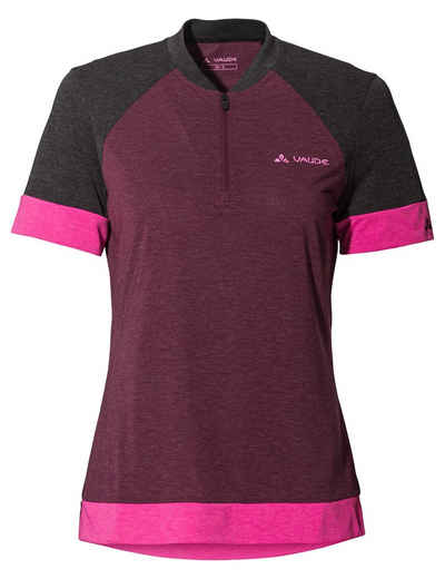 VAUDE T-Shirt Women's Altissimo Q-Zip Shirt (1-tlg) Grüner Knopf