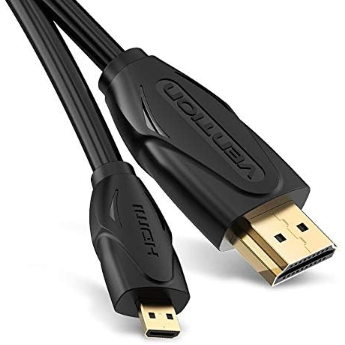 VENTION Micro-HDMI auf HDMI Kabel 3 Meter schwarz HDMI-Kabel