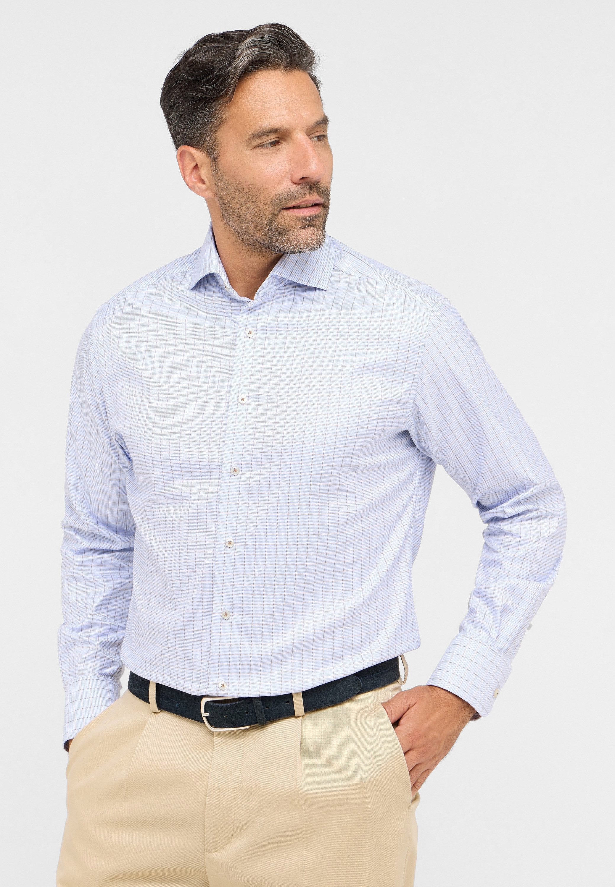 Eterna Langarmhemd MODERN FIT günstig online kaufen
