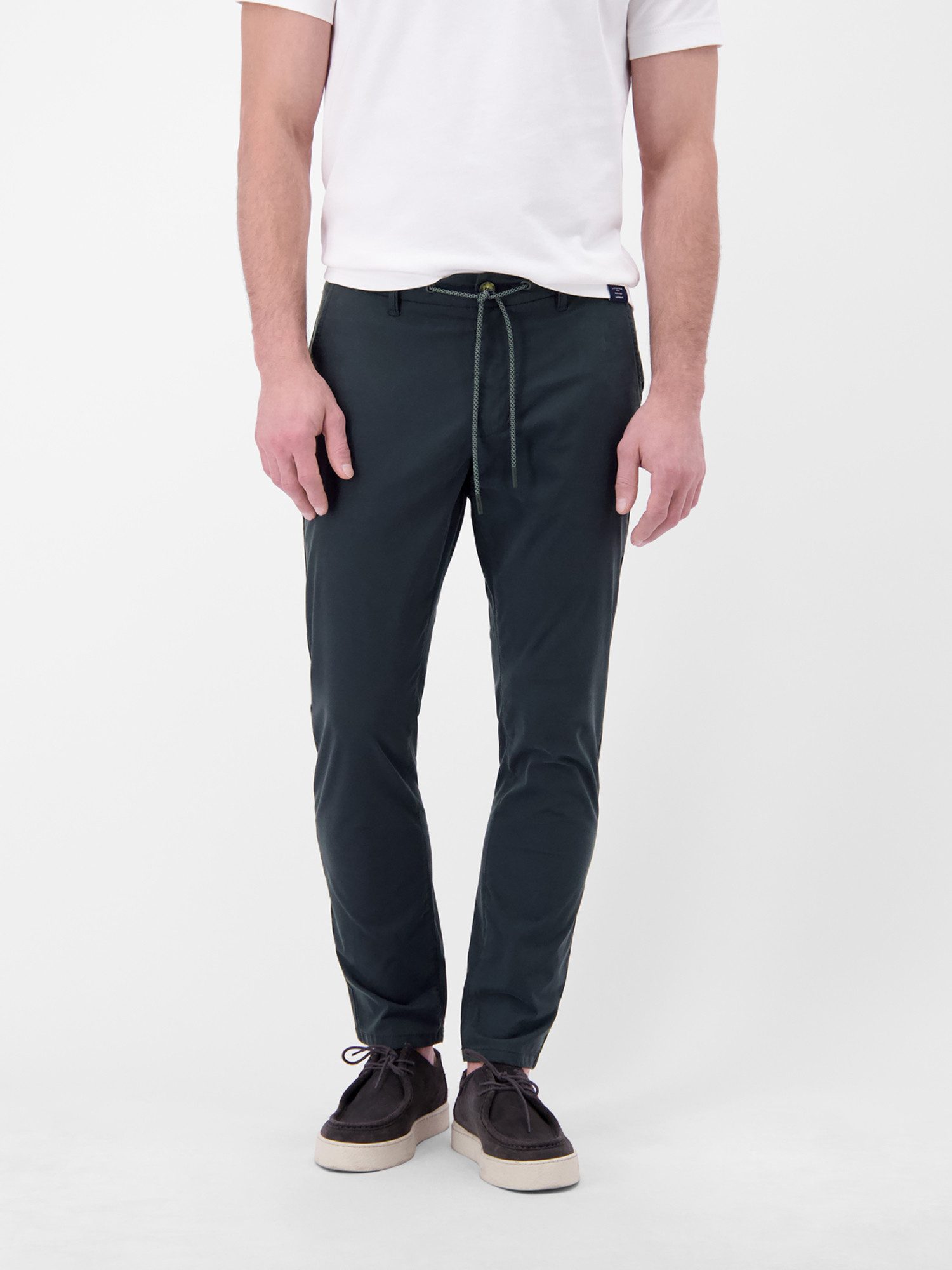 LERROS Chinohose Leichte Chino mit Kordelzug