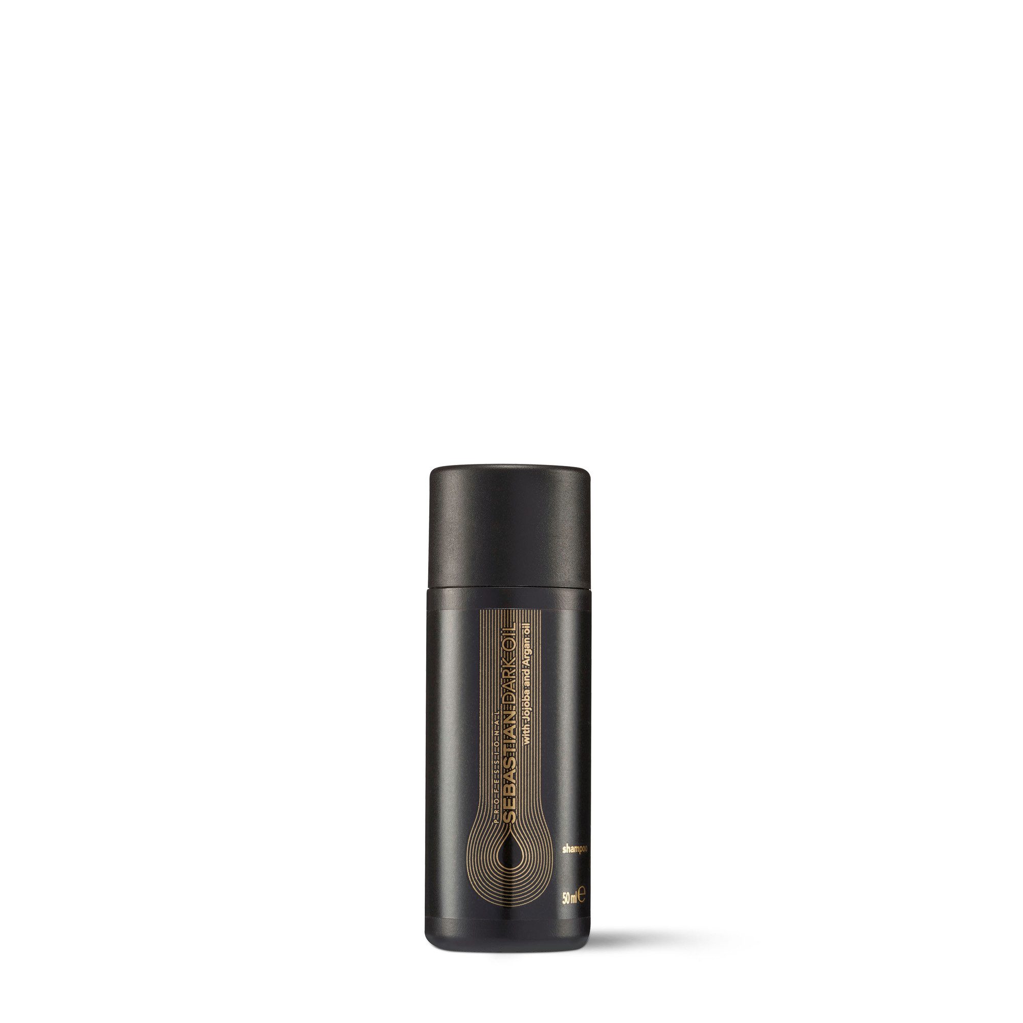 Sebastian Professional Haarshampoo DarkOil Shampoo, leichte Pflege, reichhaltige Öle, sorgt für geschmeidiges Haar