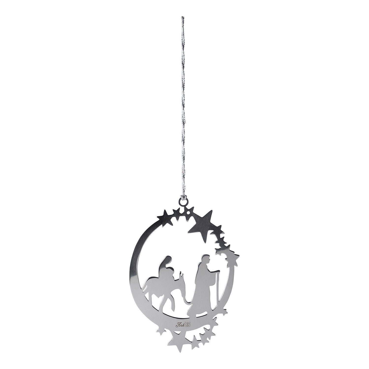 Fink Dekohänger HOLY Anhänger - silber - Edelstahl - H. 16cm x B. 11cm - Fe günstig online kaufen