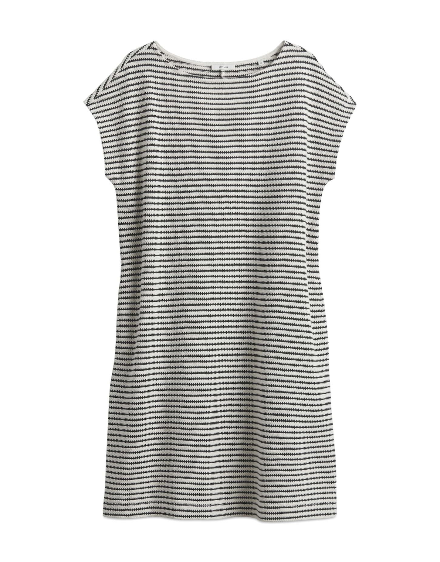OPUS Sweatkleid Warua aus weichem Strick mit fließendem Fall Mit Eingrifftaschen für praktische Alltagslooks
