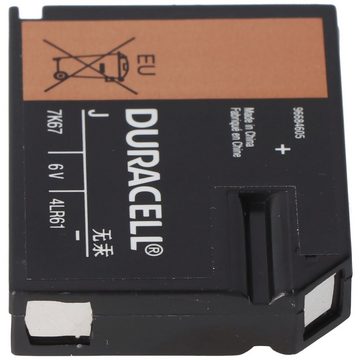 Duracell Duracell 7K67 Batterie Flatpack 4LR61 Alkaline Batterie 6 Volt, V4918 Batterie, (6,0 V)