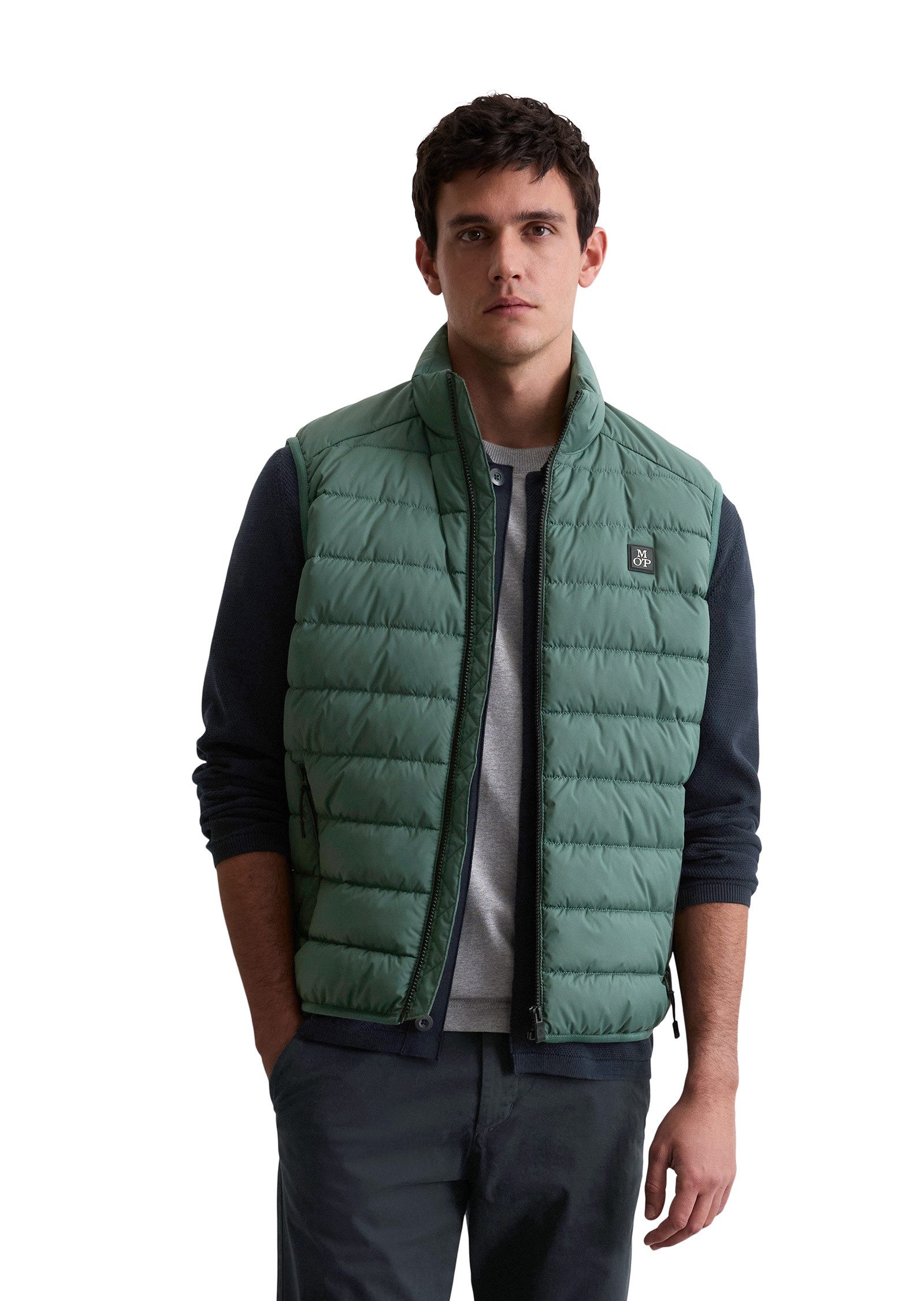 Marc O'Polo Steppweste mit praktischer Packtasche