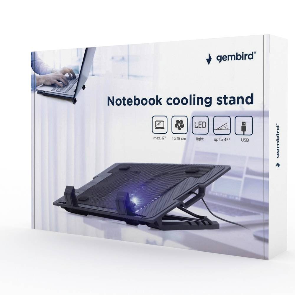 Gembird Laptoptisch für 17″ bis Notebook-Kühler Notebooks