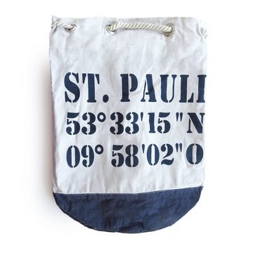 Sonia Originelli Umhängetasche XL Seesack "St. Pauli" Marinesack Bag Maritim