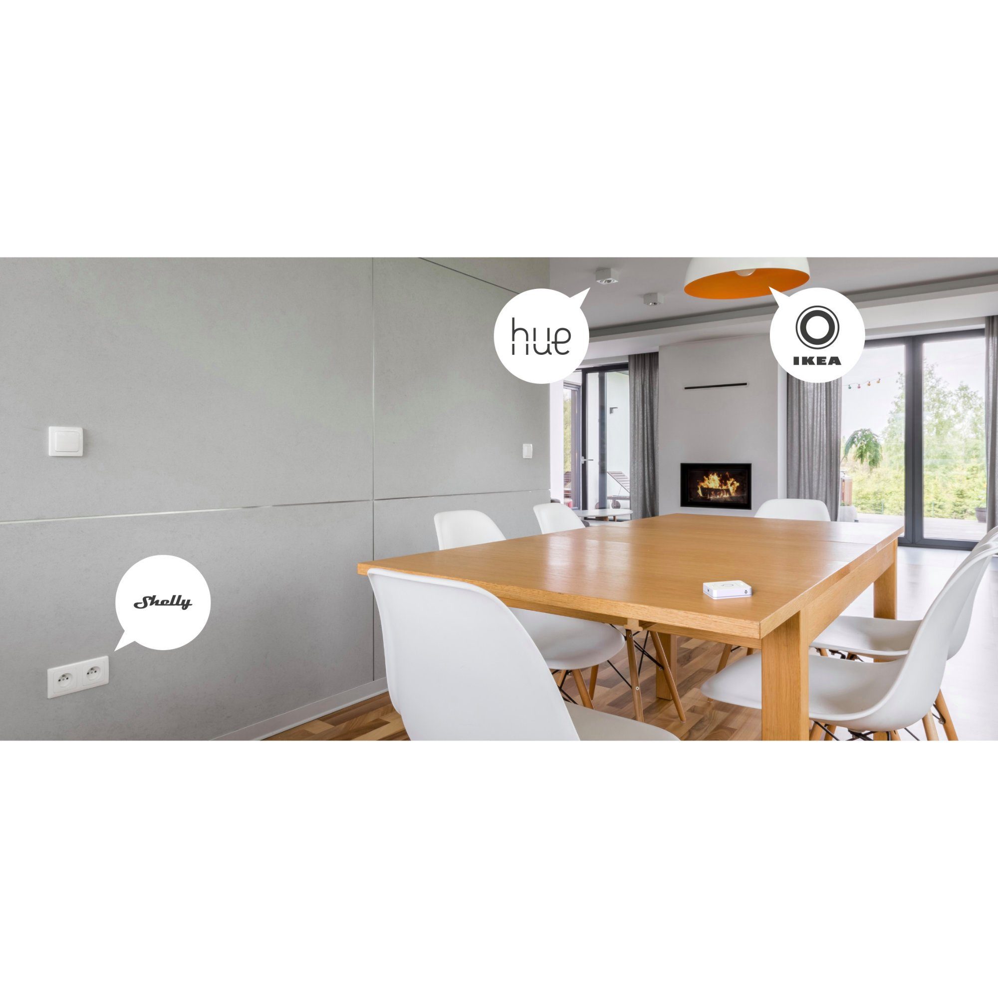 myStrom mit 12 Plus, Steuerung Smart-Home-Steuerelement Button Funktionen zu Smart Home WiFi