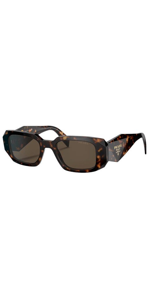 PRADA Sonnenbrille Prada PR 17WS Sonnenbrille Acetat Tortoise Braun Rechteckig