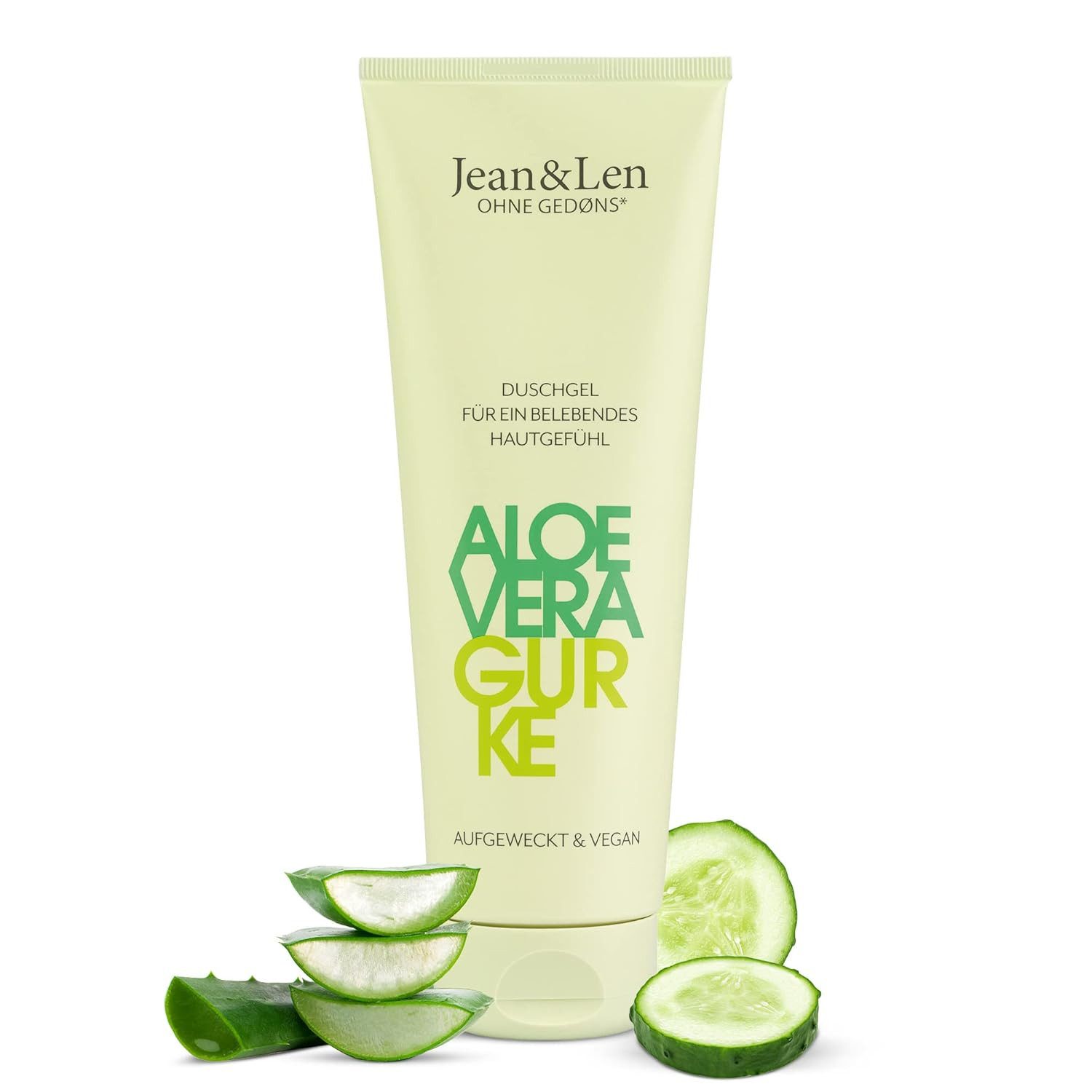 Jean & Len ohne Gedons* Duschgel Duschgel Aloe Vera & Gurke, 1-tlg., Vegan