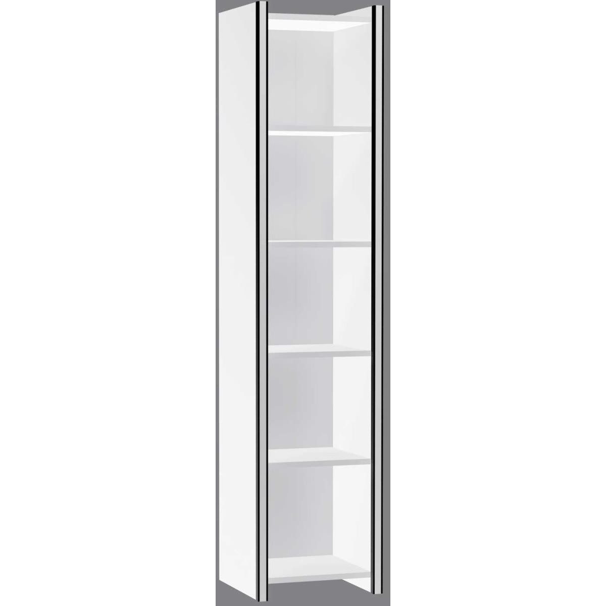 Aktenregal Einzelregal Aveto 5OH BxTxH 7410x380x1830mm weiß