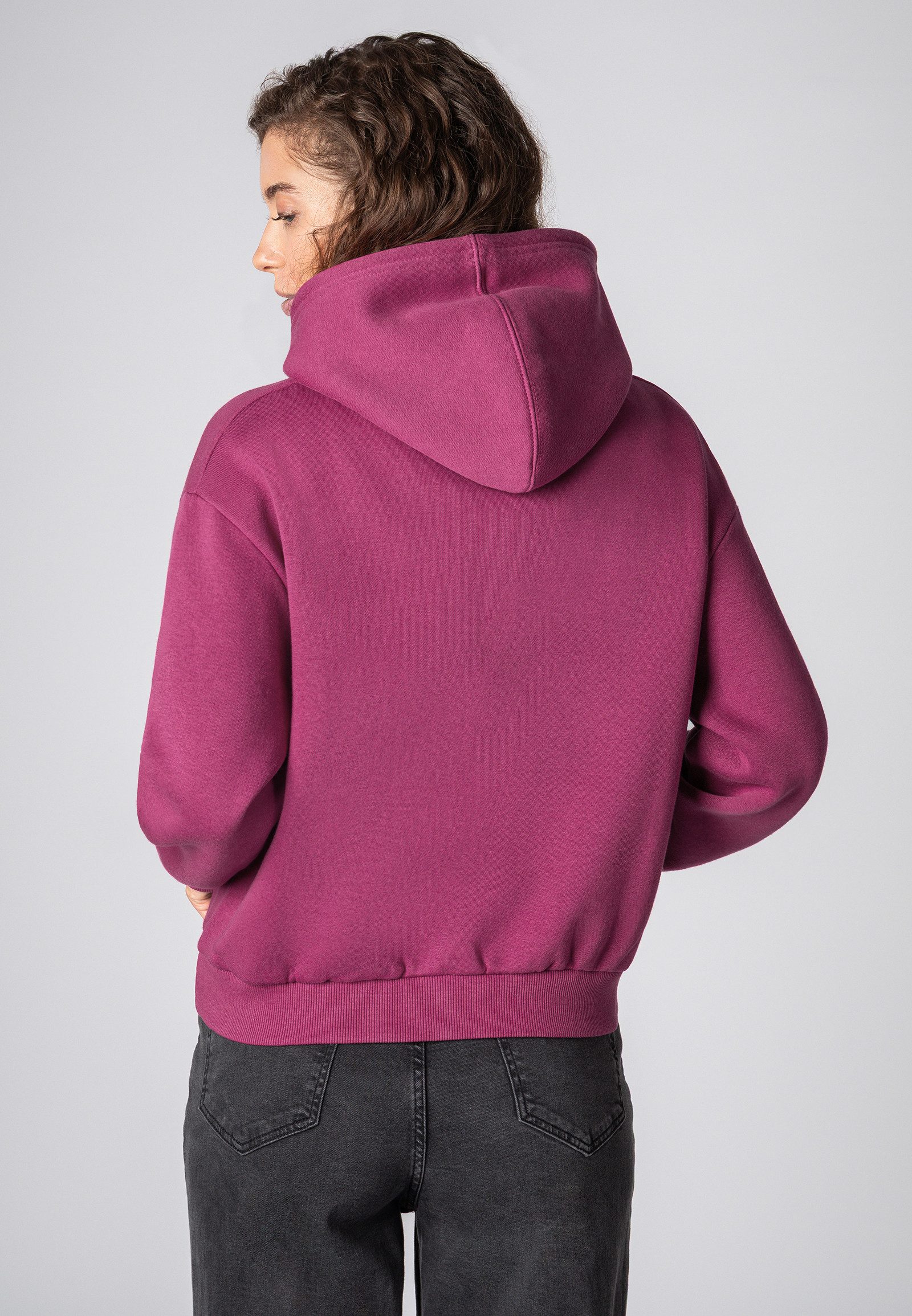 SUBLEVEL Kapuzenpullover Hoodie Mini-Print Sweater, Kapuzensweatshirt mit s günstig online kaufen