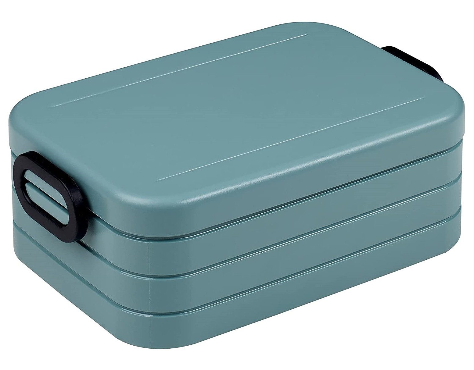 Mepal Lunchbox Lunchbox 900 ml mit Trennwand für Mealprep, spülmaschinenfest, ABS, Nordic Green, ideal für unterwegs