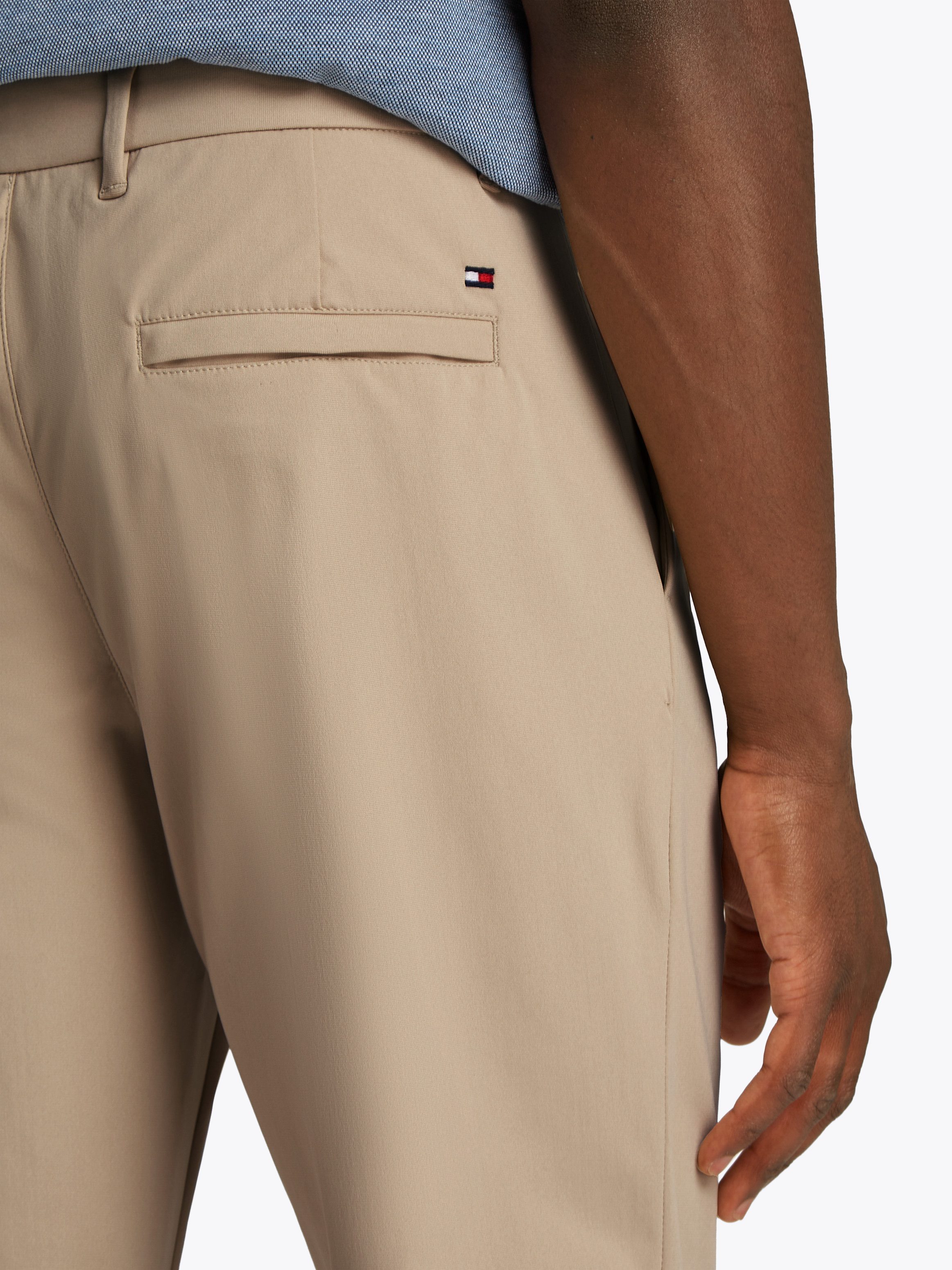 Tommy Hilfiger Chinohose DENTON KNIT TECH Straight Fit, Baumwollstretch günstig online kaufen