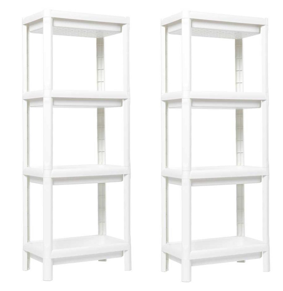 ONDIS24 Badregal Kunststoffregal Haushaltsregal Steckregal Linda, günstig online kaufen